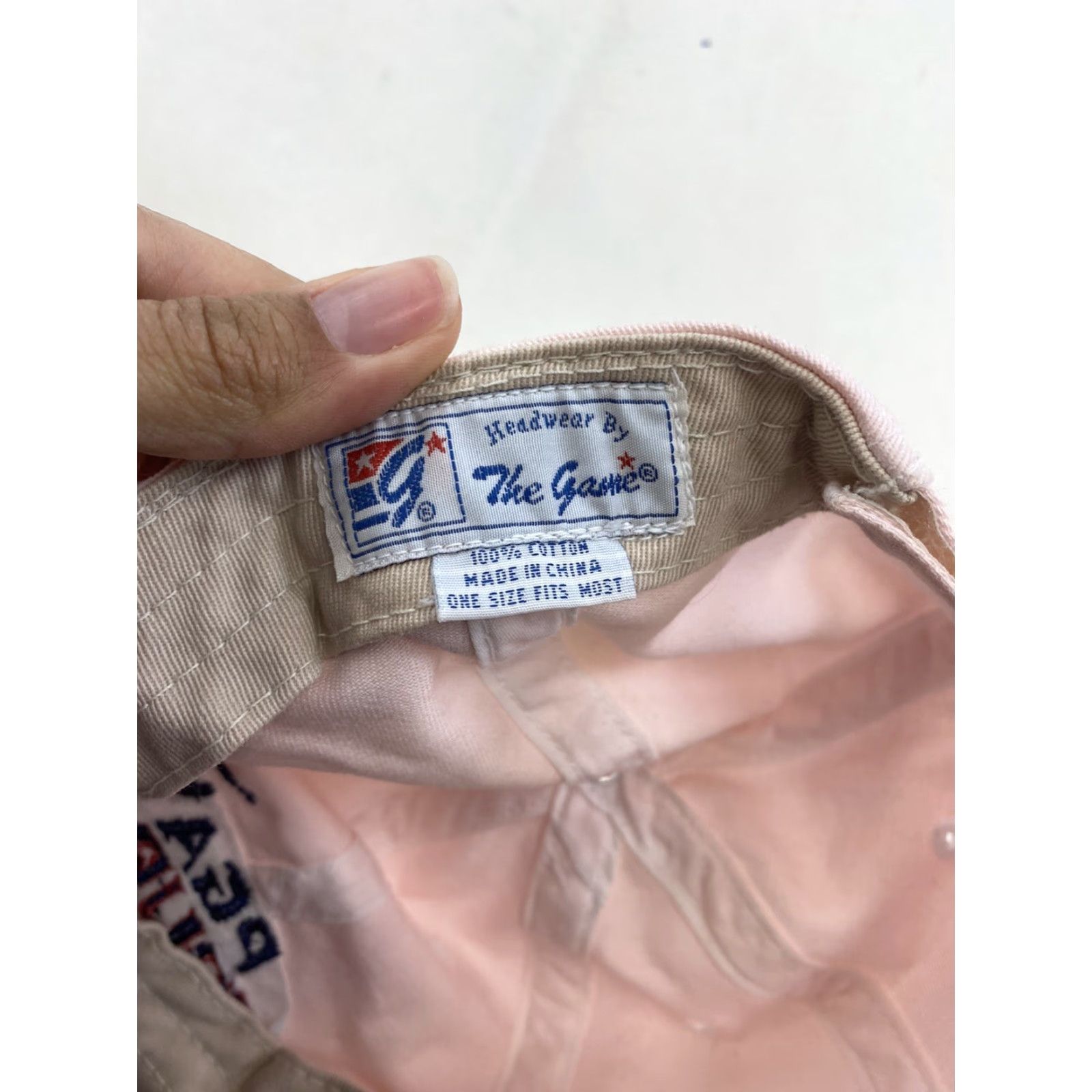 PGA Tour PGA TOUR Baseball Hat Adult One Size Fits Most Pink Men Adjustable Cap Golf Pattern Solid Size ONE SIZE - 6 Thumbnail