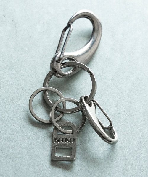 Number (N)ine Number nine N(N) LOGO PLATE HOLE Key Chain Size ONE SIZE - 2 Thumbnail