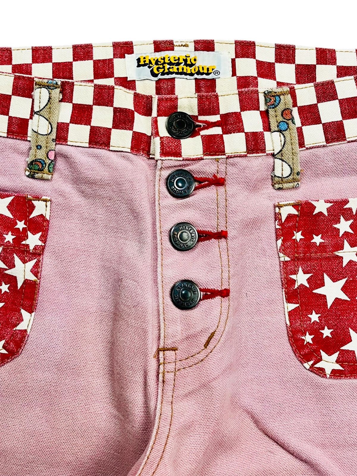 Hysteric Glamour 2000s Hysteric - Pop Star Flared Pants Size US 29 - 5 Thumbnail