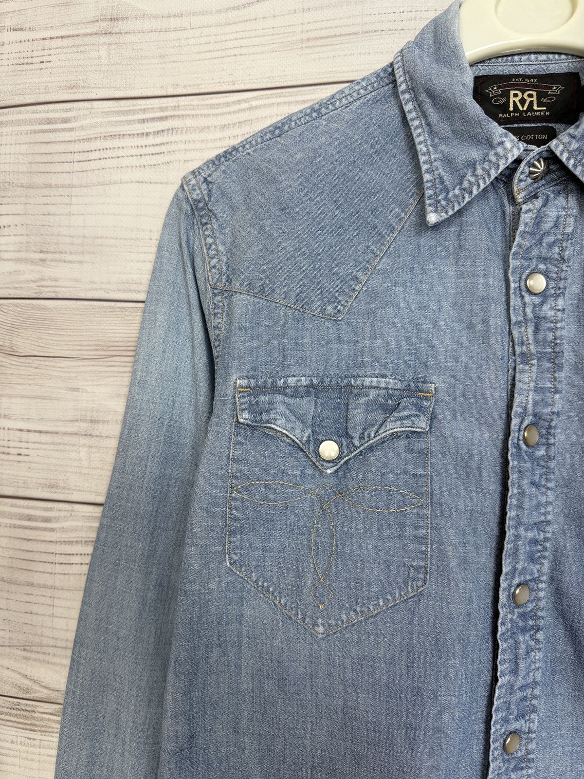 RRL Ralph Lauren Vintage RRL Double RL Ralph Lauren Denim Jacket Size US S / EU 44-46 / 1 - 3 Thumbnail