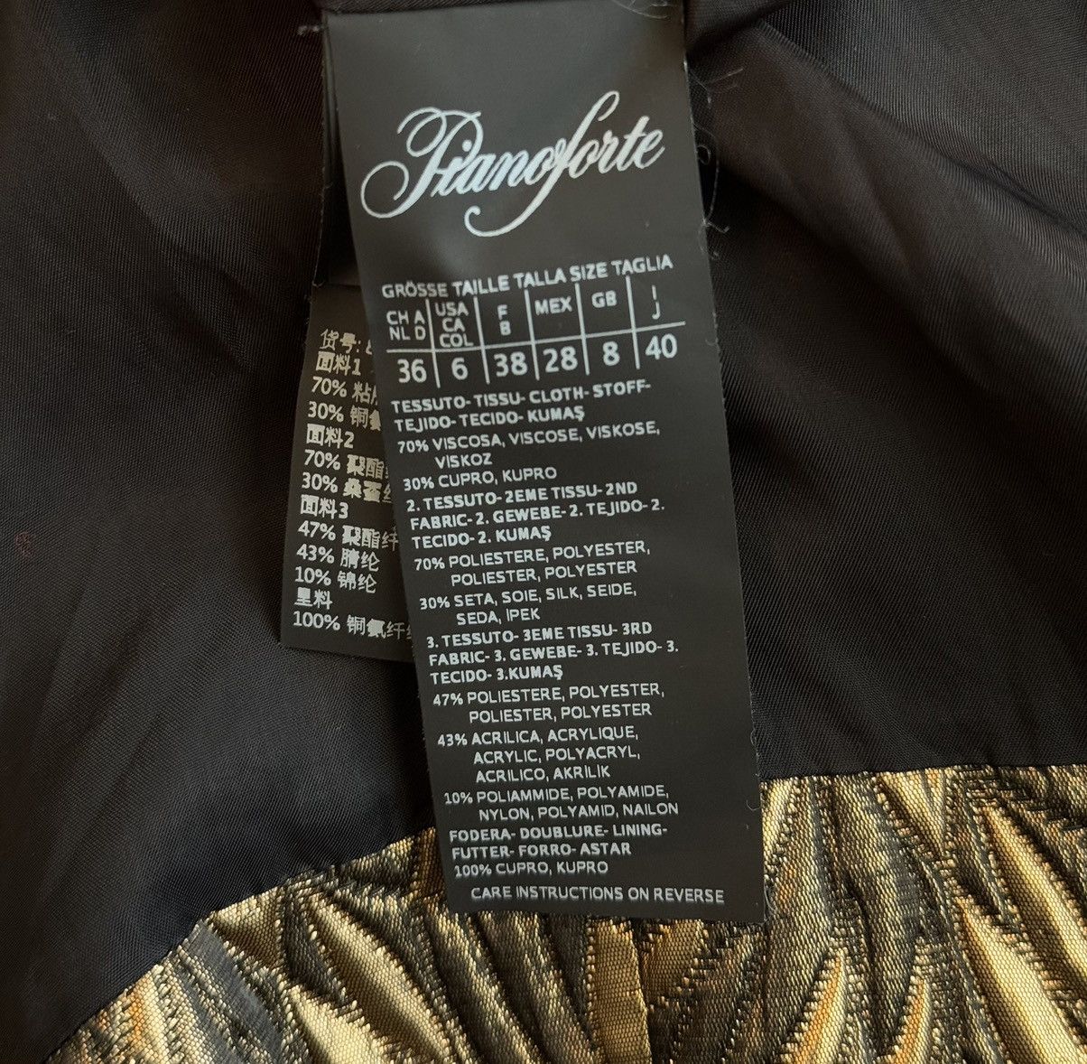 Designer × Max Mara × Weekend Max Mara Max Mara Pianoforte premium baby doll cocktail dress Size M / US 6-8 / IT 42-44 - 5 Thumbnail