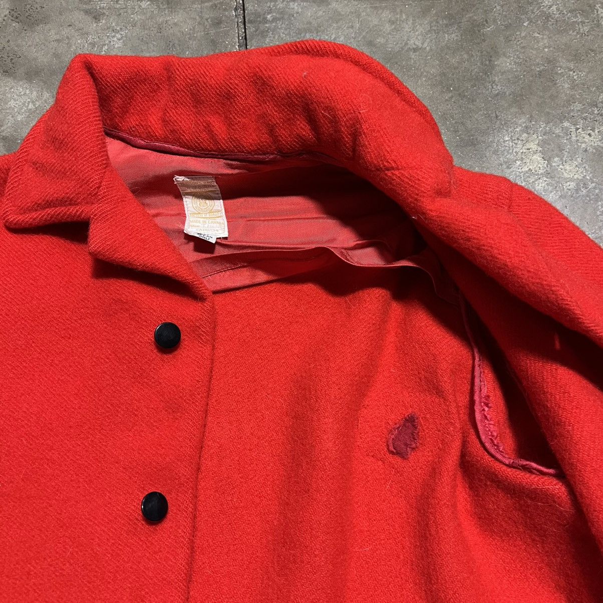 Hudsons Bay Vintage 60s Hudson Bay Mackinaw Blanket Jacket Western Chore Size US XL / EU 56 / 4 - 8 Thumbnail