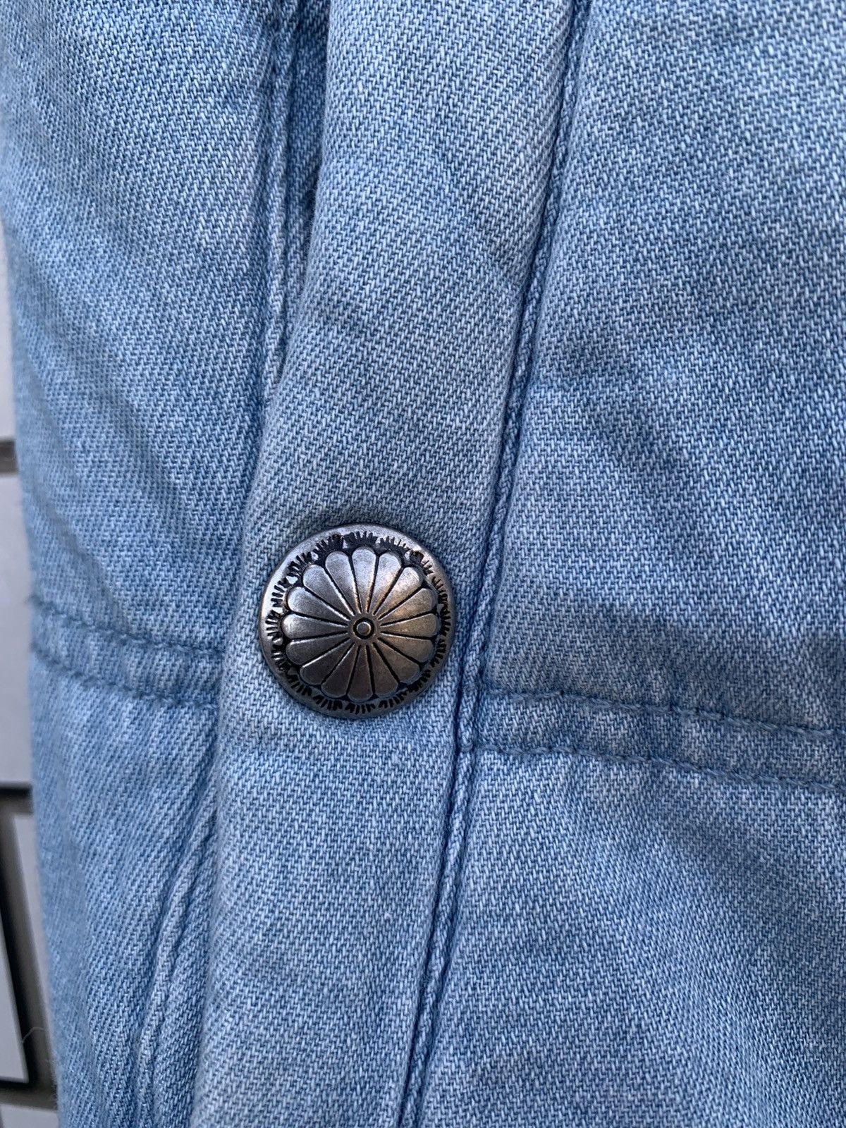Indigo × Japanese Brand Vintage Japanese Brand Look Jeans Reversible Vest Size US M / EU 48-50 / 2 - 7 Thumbnail