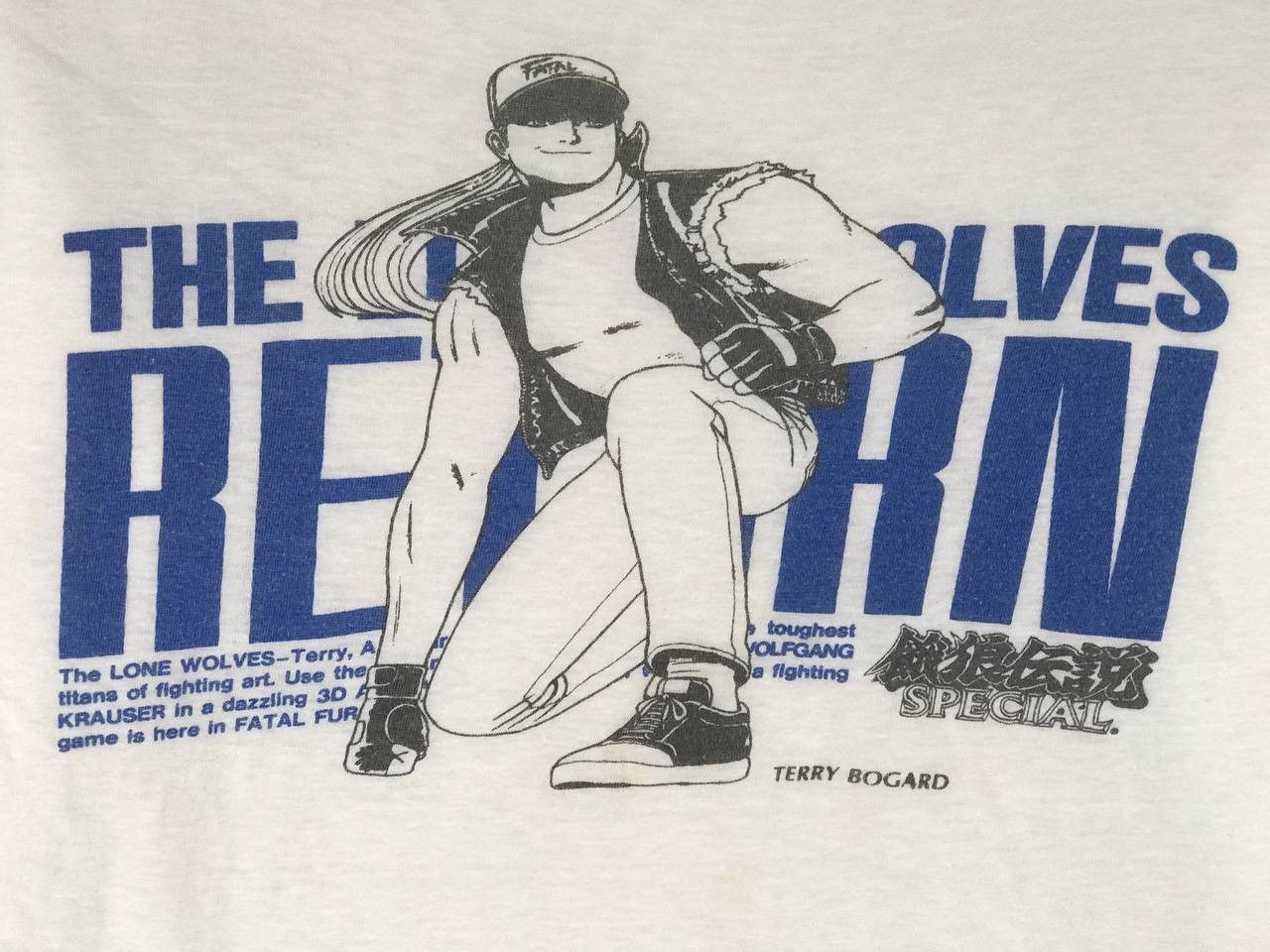 Playstation × Vintage Vintage King Of Fighters Terry Bogard snk fatal fury Size US M / EU 48-50 / 2 - 3 Thumbnail