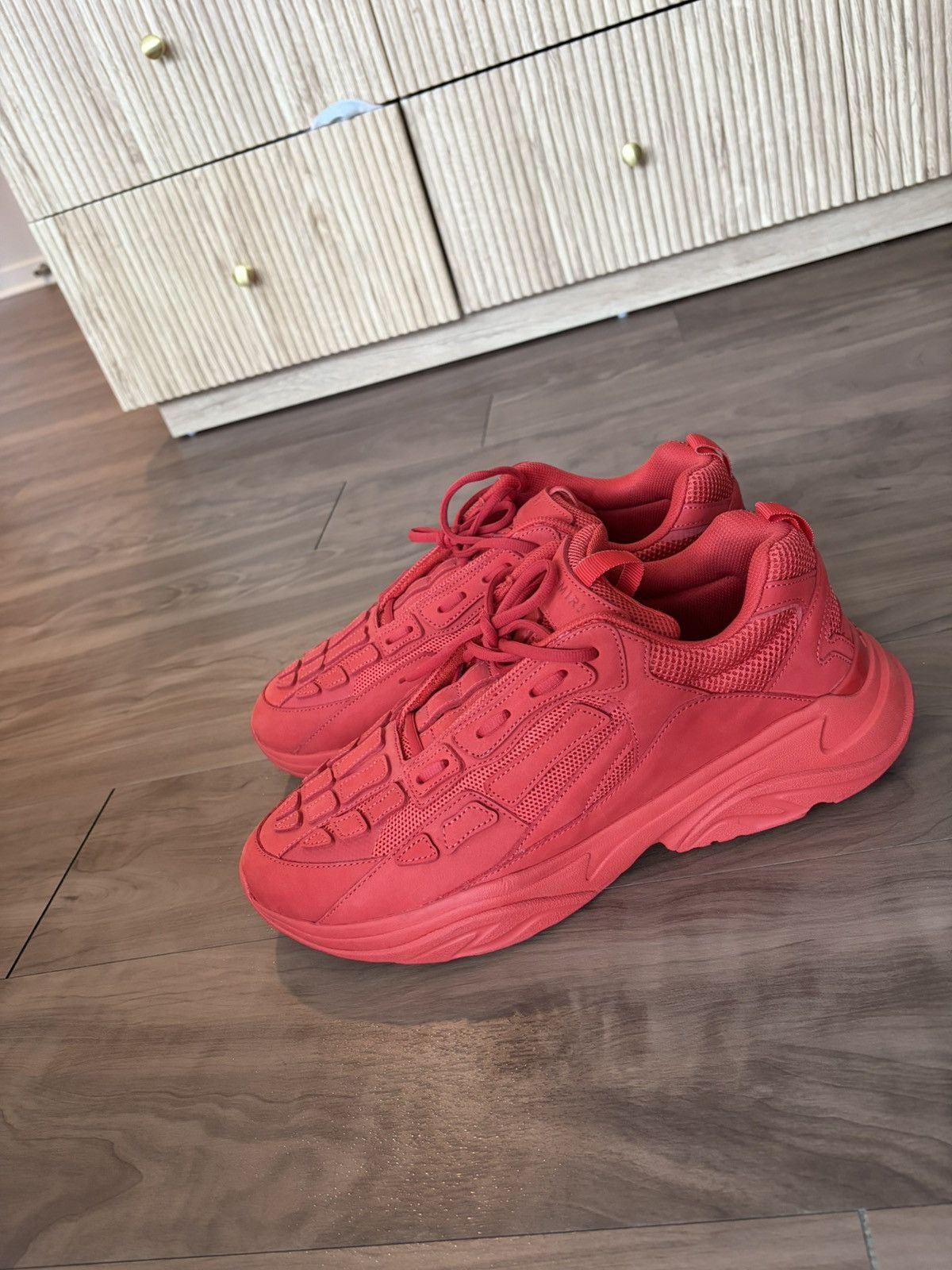 Amiri Amiri Bone Runner Size US 15 / EU 48 - 7 Thumbnail