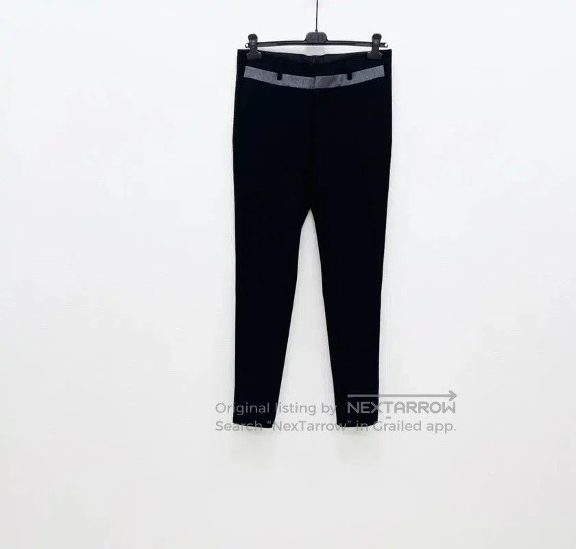 Neil Barrett Neil Barrett Black Wool Blend Casual Pants . Size US 30 / EU 46 - 1 Thumbnail