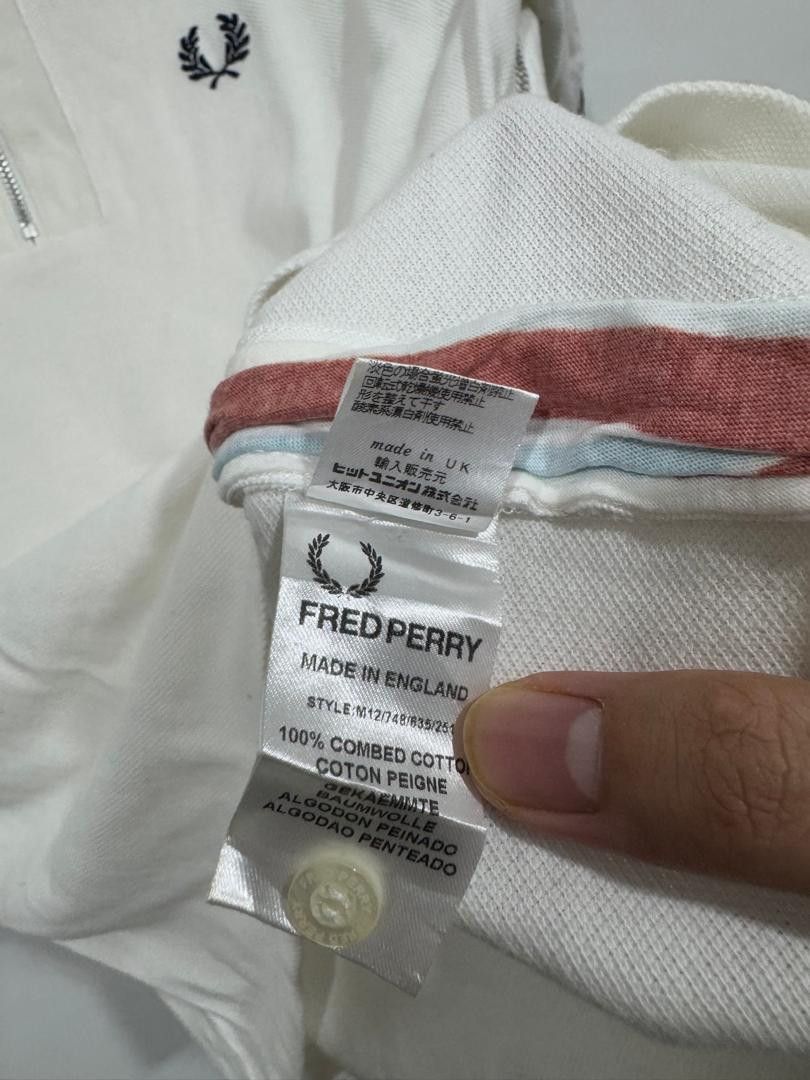 Fred Perry Fred Perry Zipper Polo Tee Size US S / EU 44-46 / 1 - 6 Thumbnail