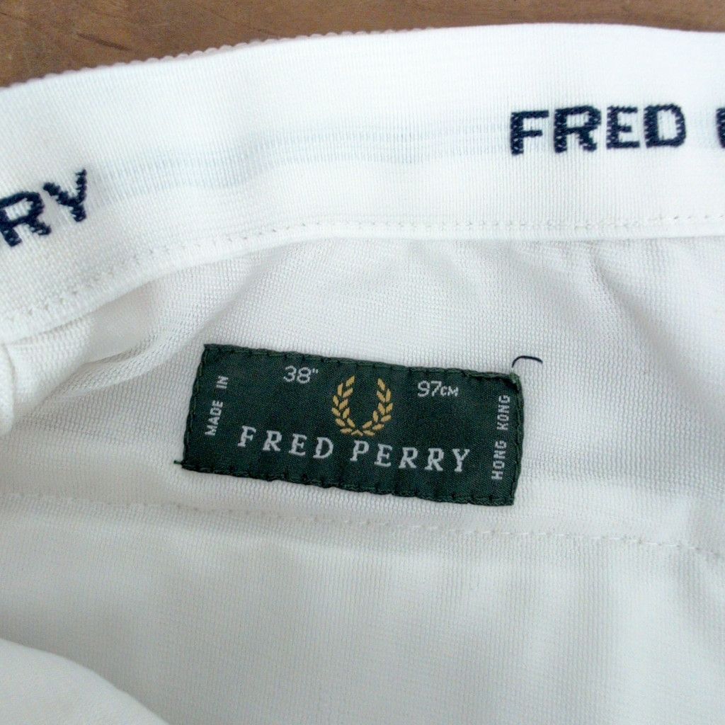 Fred Perry Fred Perry Men's Classic White Tennis Shorts 38" Size US 38 / EU 54 - 2 Thumbnail