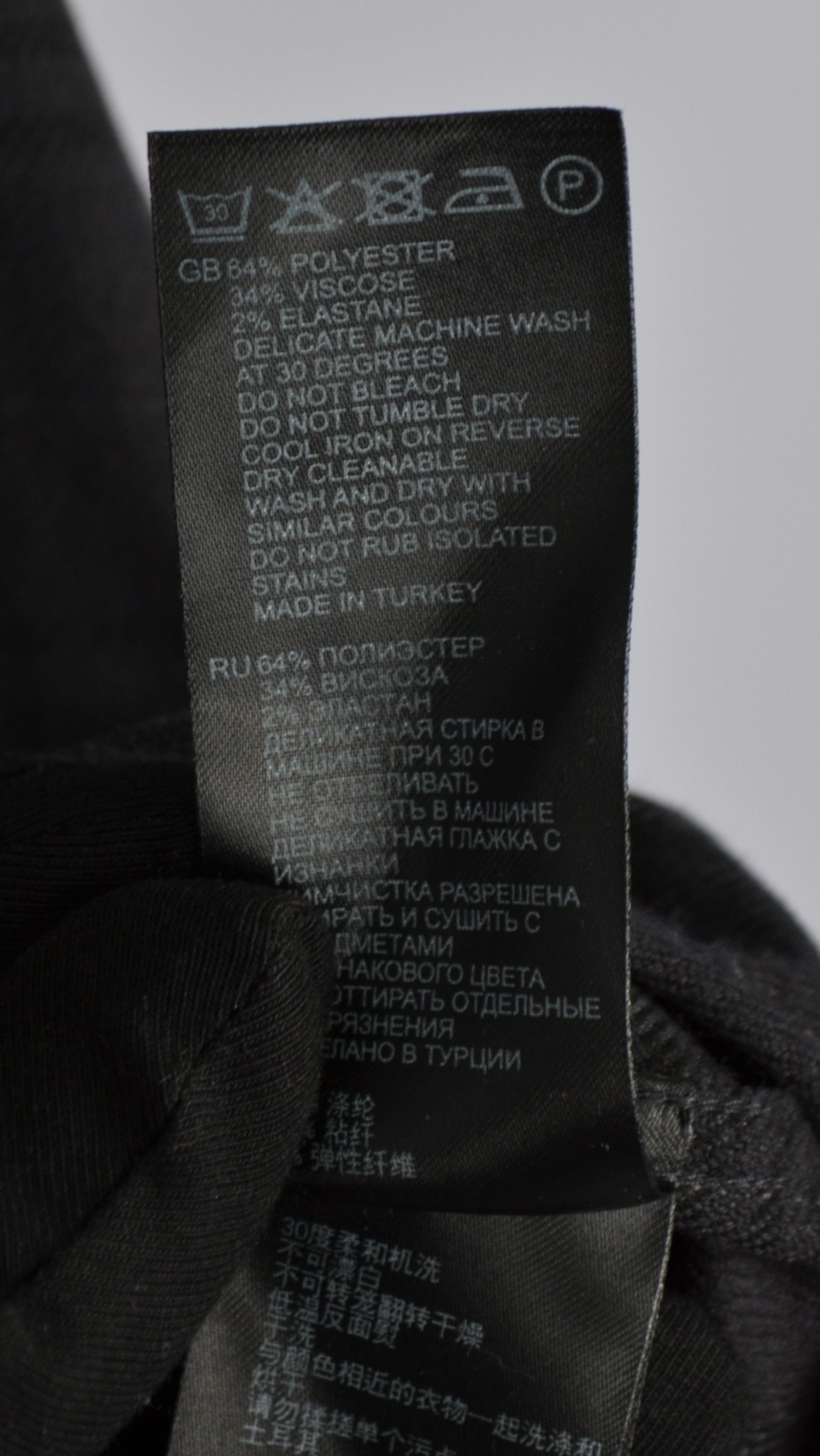 Designer × Reiss Reiss Talon Charcoal Grey Twin Pocket Overshirt Size L Size US L / EU 52-54 / 3 - 12 Thumbnail