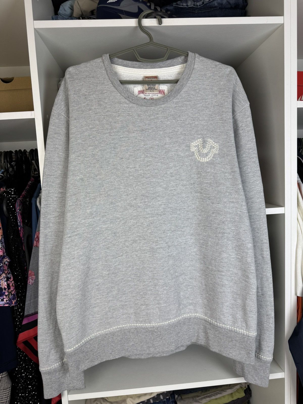 True Religion True Religion Small Logo Crewneck Sweatshirt Size US XL / EU 56 / 4 - 1 Thumbnail
