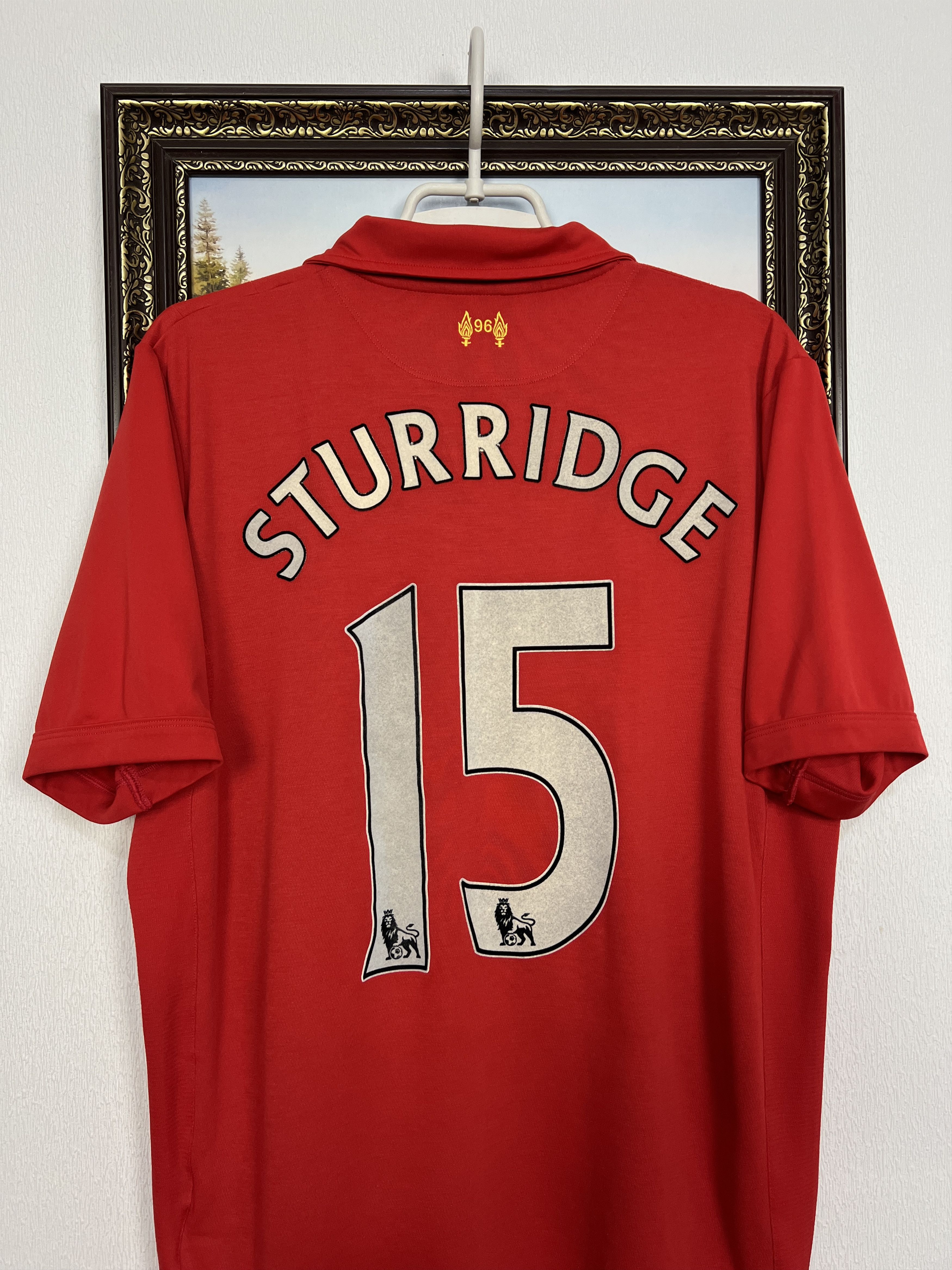 Vintage Liverpool Special football shirt Soccer #15 Sturridge Jersey Size US L / EU 52-54 / 3 - 8 Thumbnail