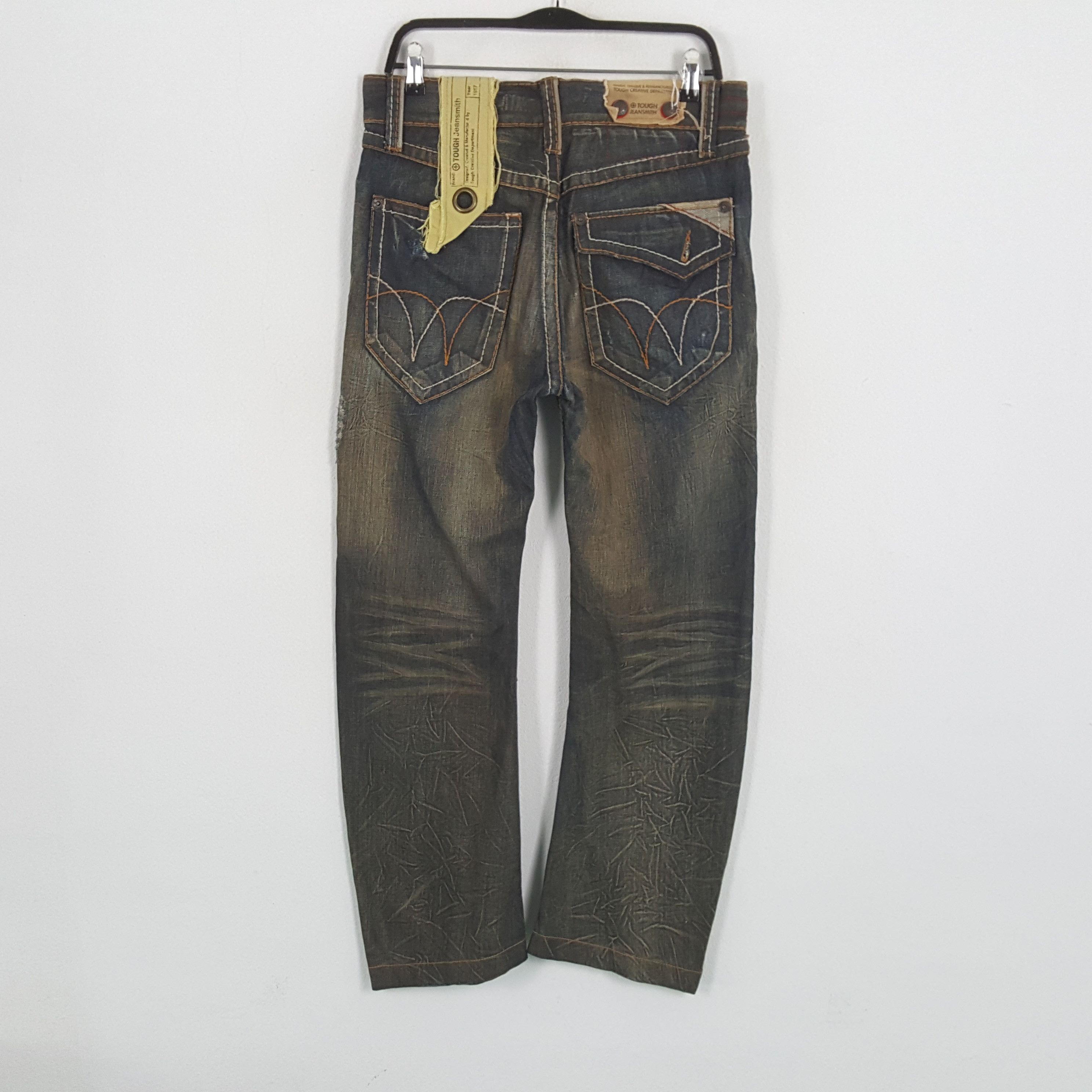 Vintage TOUGH JEANSMITH Streetwear Style Jeans Size US 31 - 4 Thumbnail