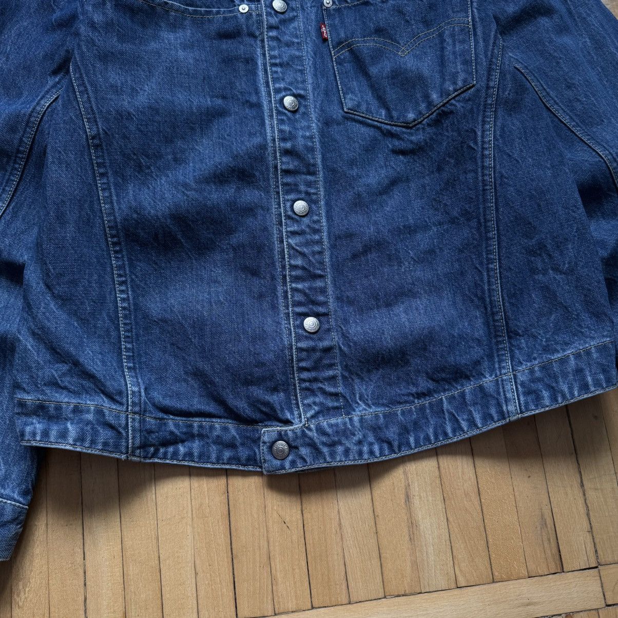 Levi's 📌 Vintage Levi’s Engineered 2000’s Denim Trucker Jacket Size US L / EU 52-54 / 3 - 10 Thumbnail