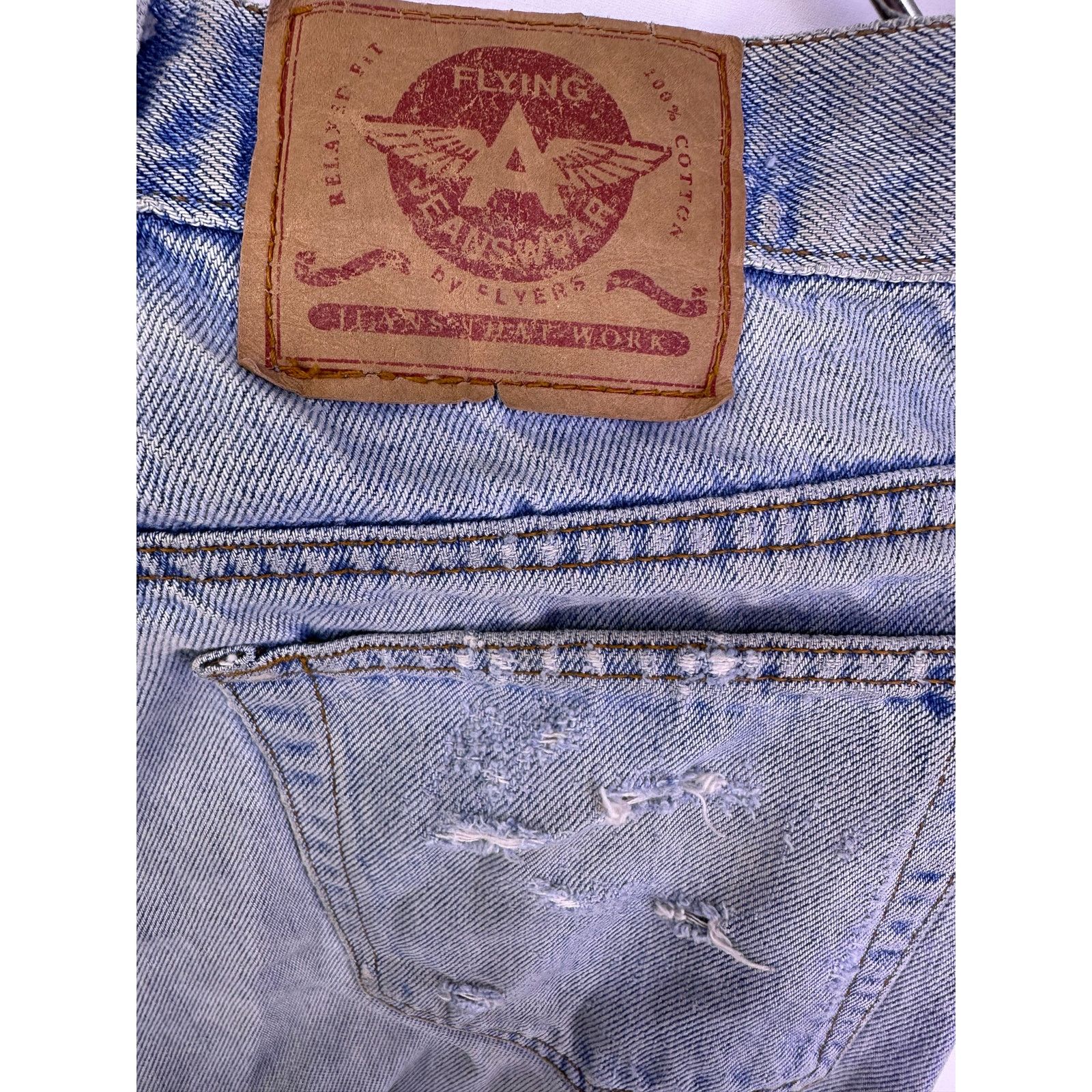 & Other Stories Flying A Jeans Wear Blue Ripped Jeans Size 34 Size US 34 / EU 50 - 11 Thumbnail