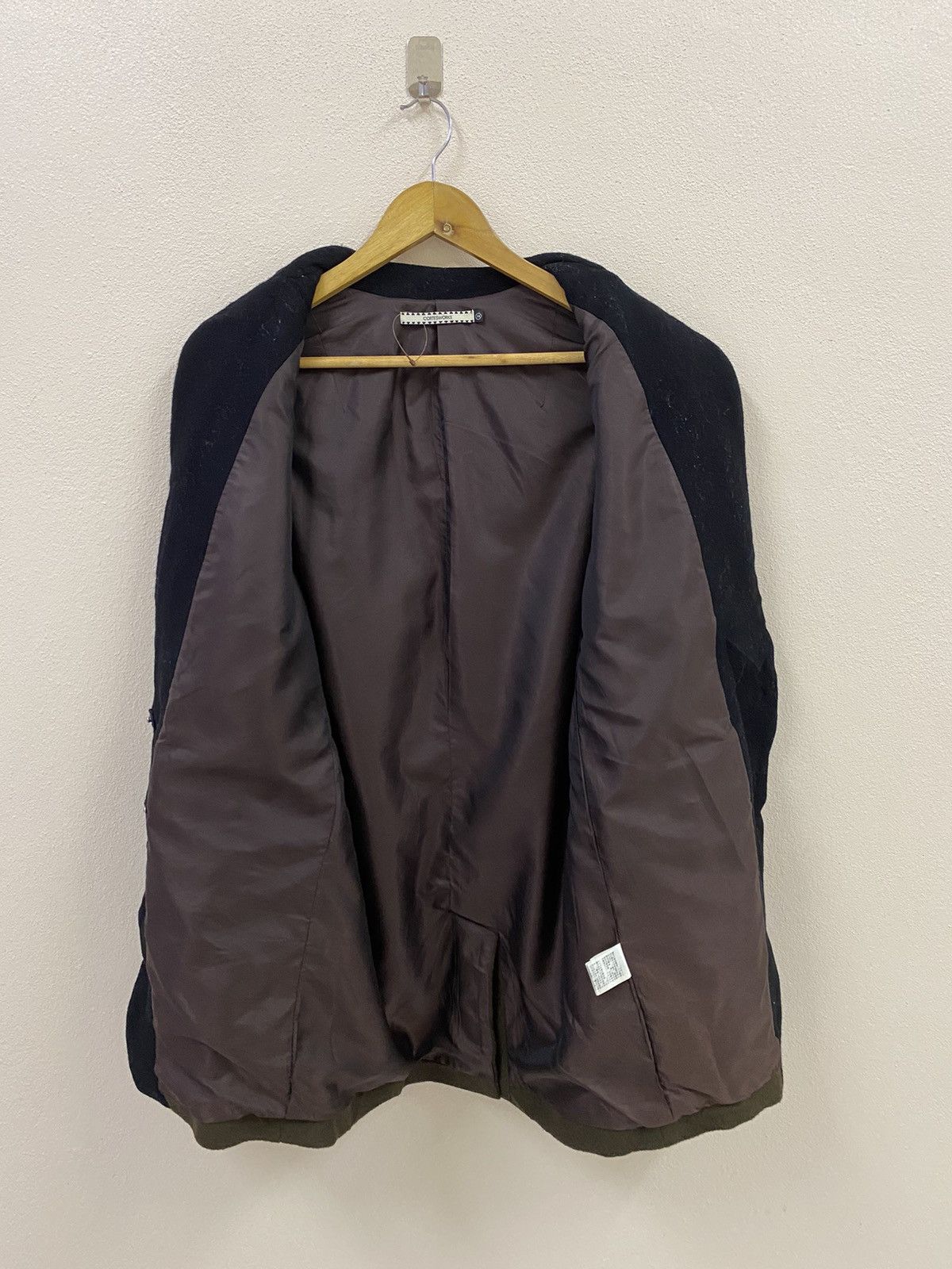 Japanese Brand Cortesworks Wool Coat Jacket Double Layer Size US M / EU 48-50 / 2 - 5 Thumbnail