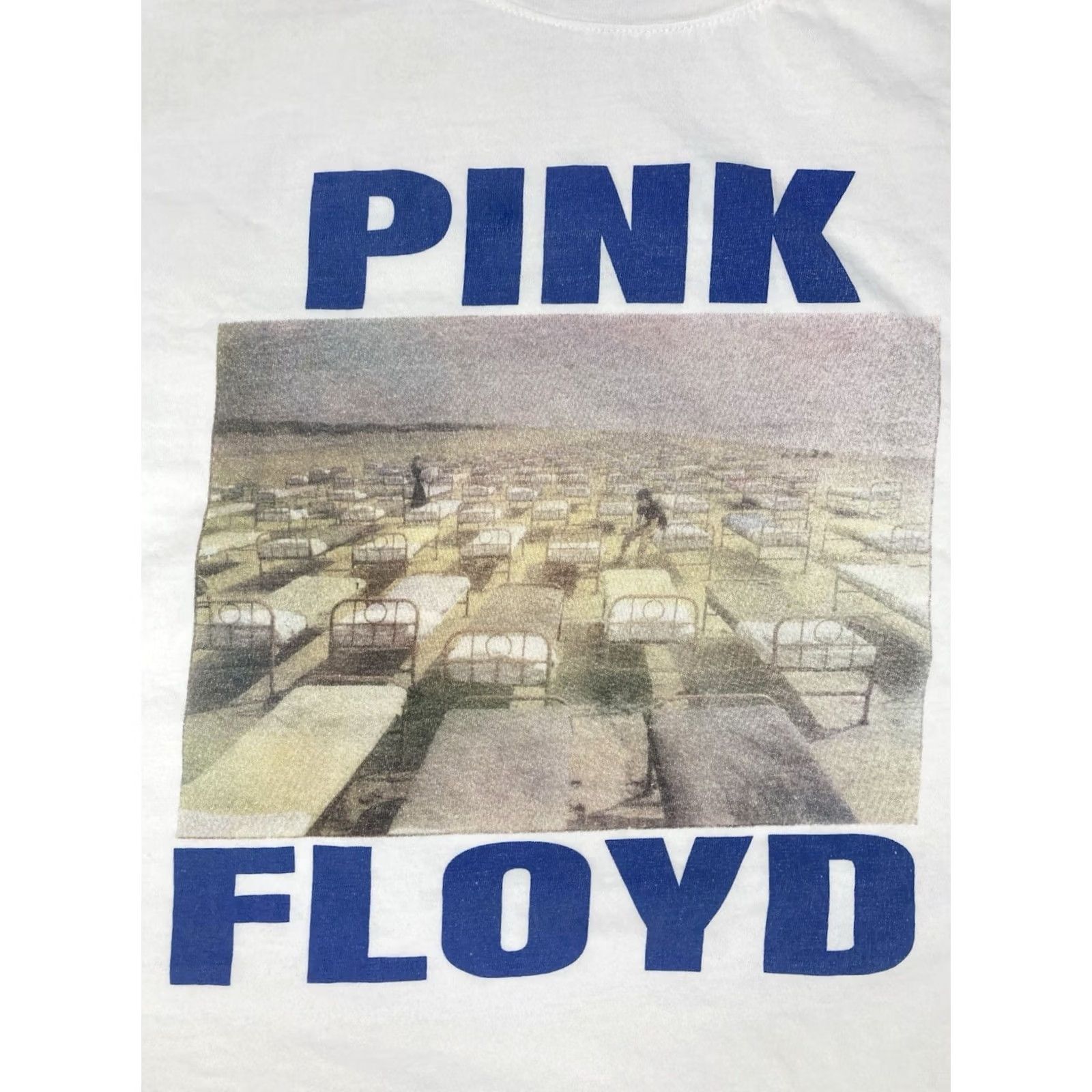 Vintage VINTAGE Pink Floyd Graphic T-shirt Men Large White Short Sleeve Crew Neck Logo All Seasons Band Music Retro Mens L White Pink Floyd Shirt Size US L / EU 52-54 / 3 - 2 Thumbnail