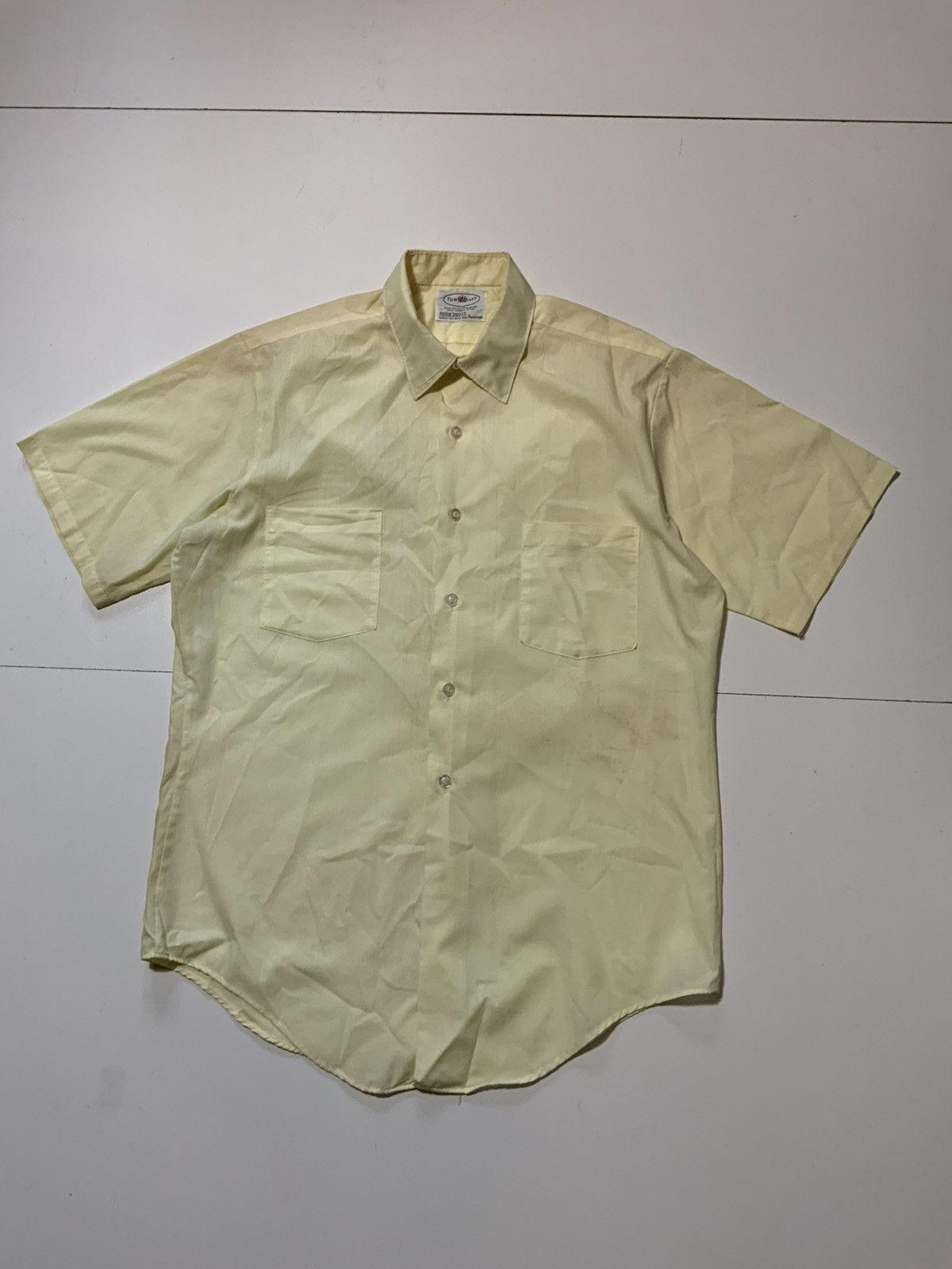 Vintage Vintage 50s 60s Towncraft Penneys Rockabilly Button Shirt Size US S / EU 44-46 / 1 - 1 Thumbnail
