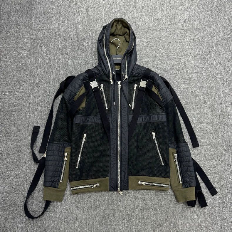 Balmain BALMAIN HOMME Functional Jacket with Hood Size US L / EU 52-54 / 3 - 1 Thumbnail