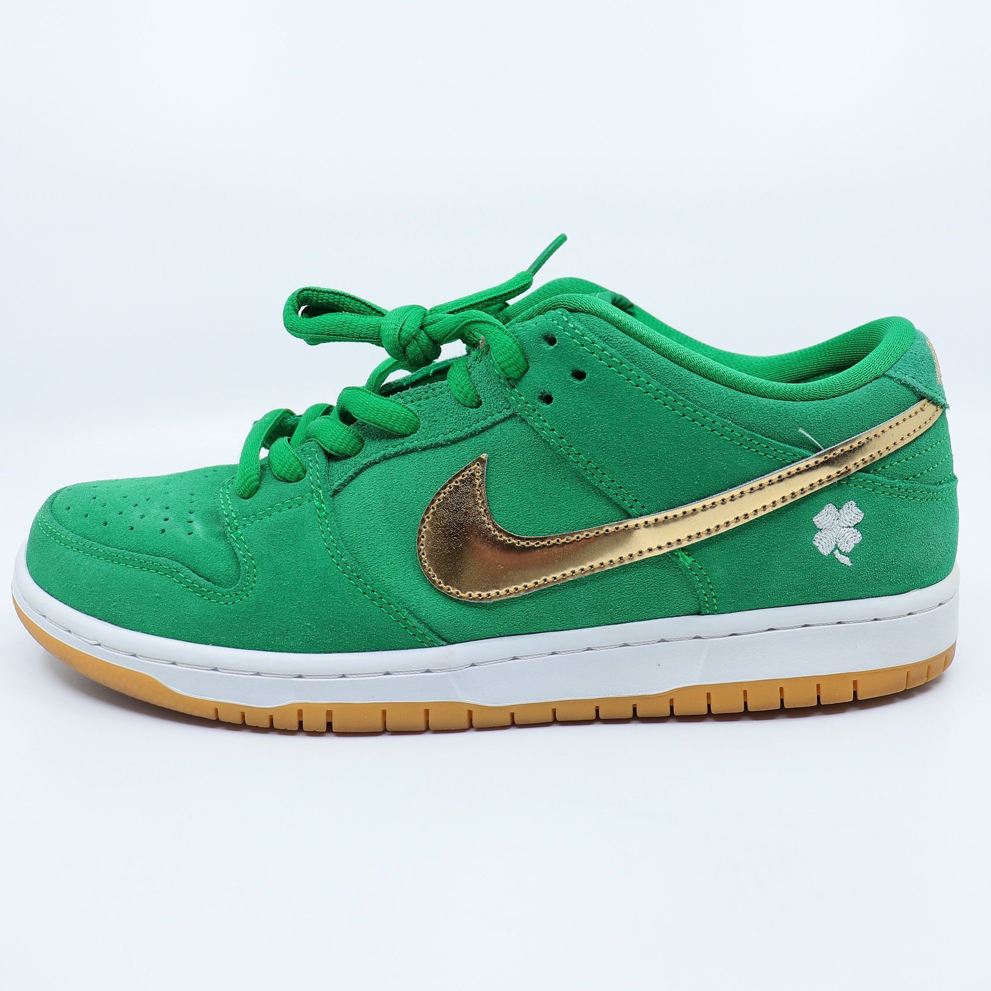 Nike Nike SB Dunk Low St. Patrick's Day 2022 Size 9.5 Used Size US 9.5 / EU 42-43 - 5 Thumbnail