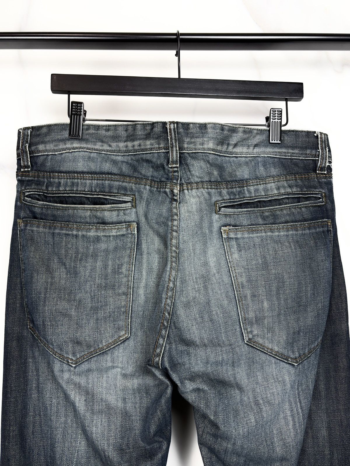 Raf Simons Raf By Raf Simons Faded Indigo Denim Jeans Distressed Size US 32 / EU 48 - 4 Thumbnail