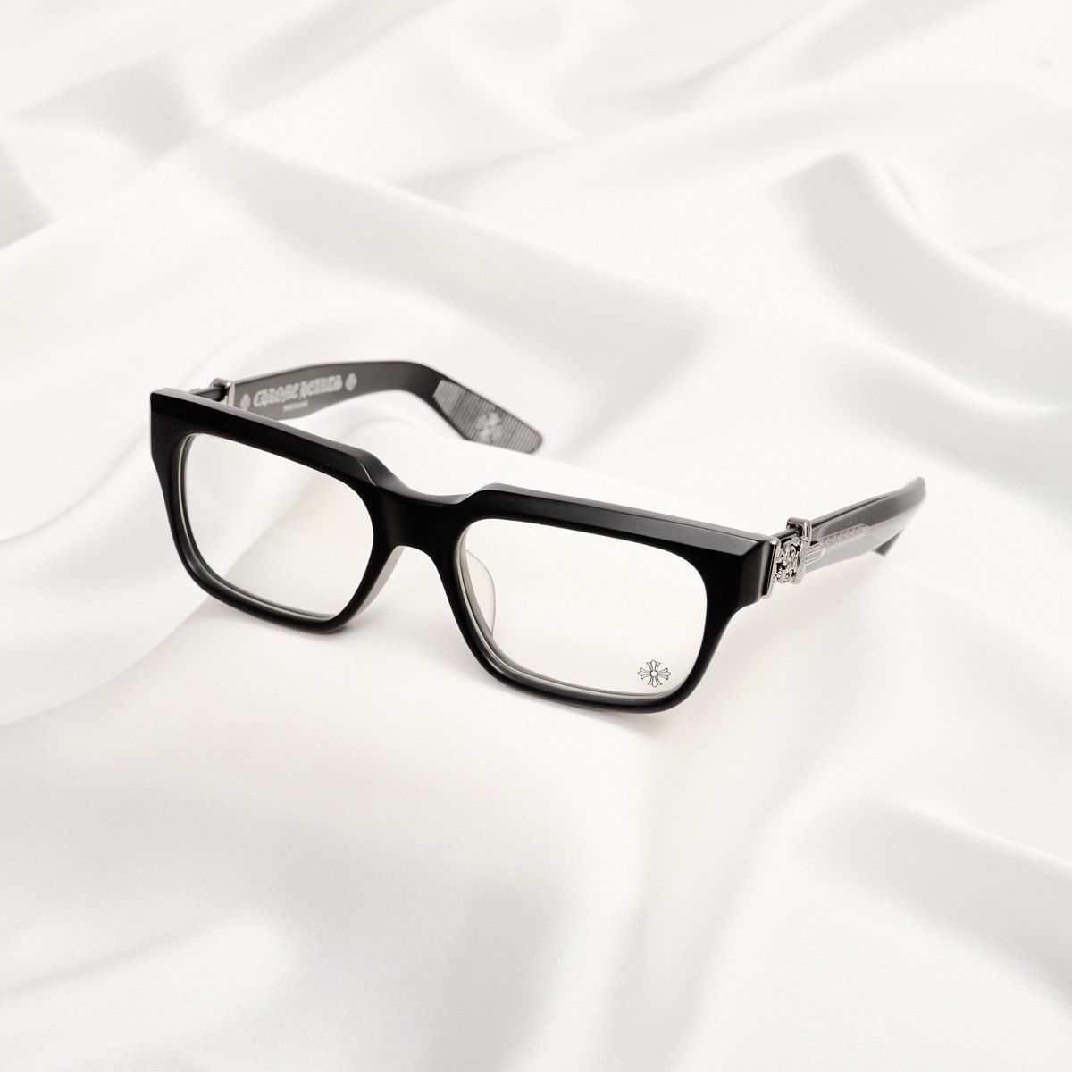 Chrome Hearts CHROME HEARTS VAGILLIONAIRE I MATTE BLACK GLASSES Size ONE SIZE - 1 Thumbnail
