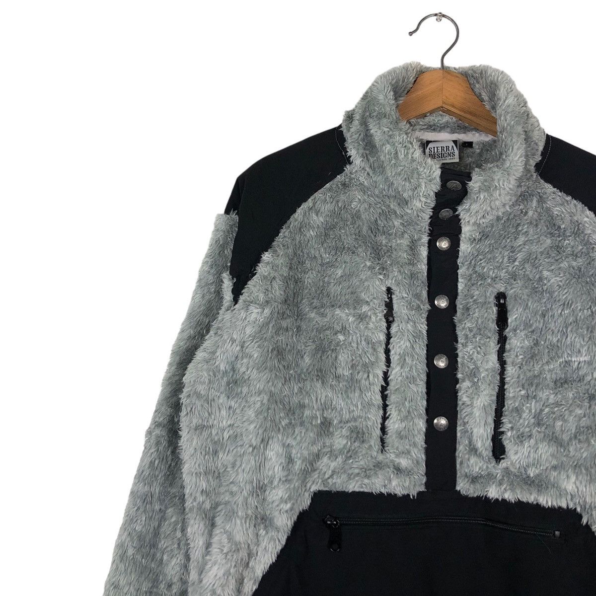 Japanese Brand 🔥Vintage Fleece Jacket Sierra Design Anorak Pull Over Size US L / EU 52-54 / 3 - 7 Thumbnail