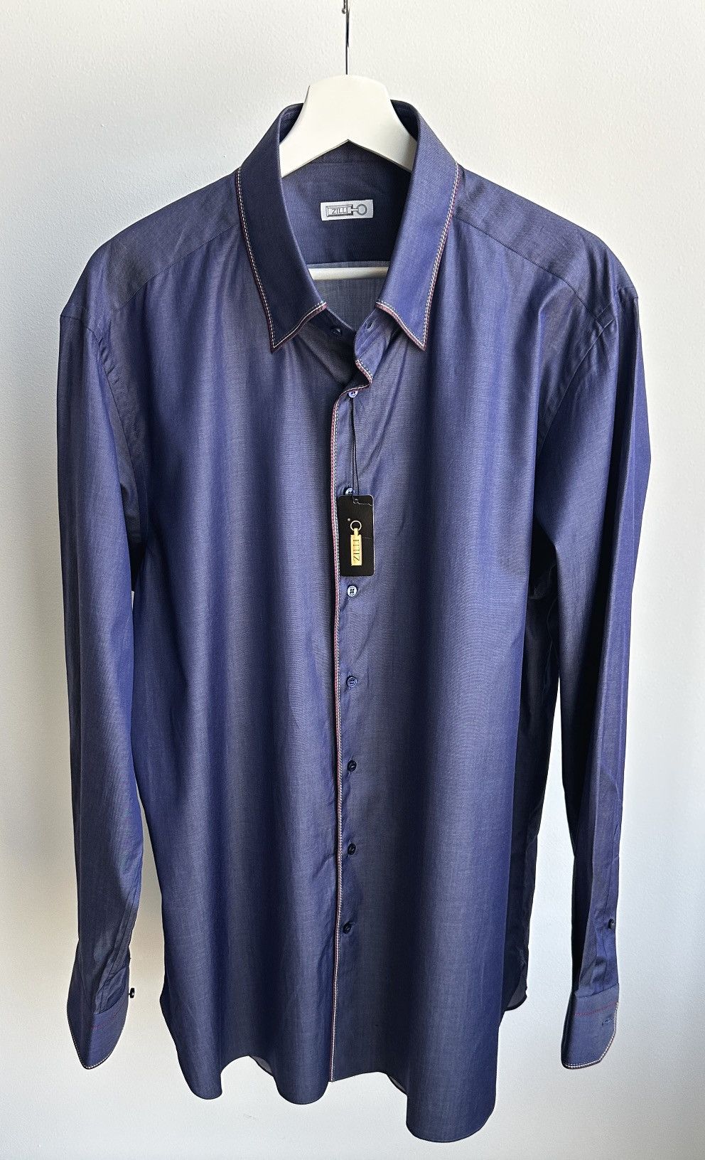 Zilli Men’s shirt ZILLI Size US XL / EU 56 / 4 - 1 Thumbnail