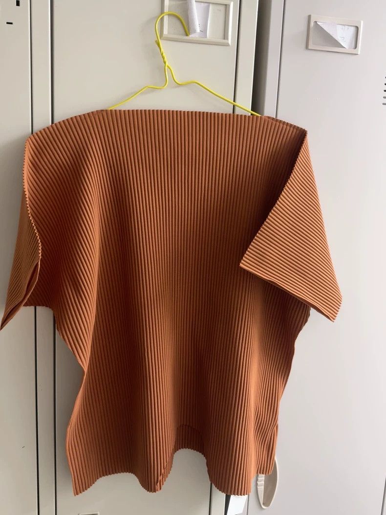 Issey Miyake issey miyake size:one size Brown short-sleeved shirt 2505- Size XXS / US 00 / IT 34 - 7 Thumbnail