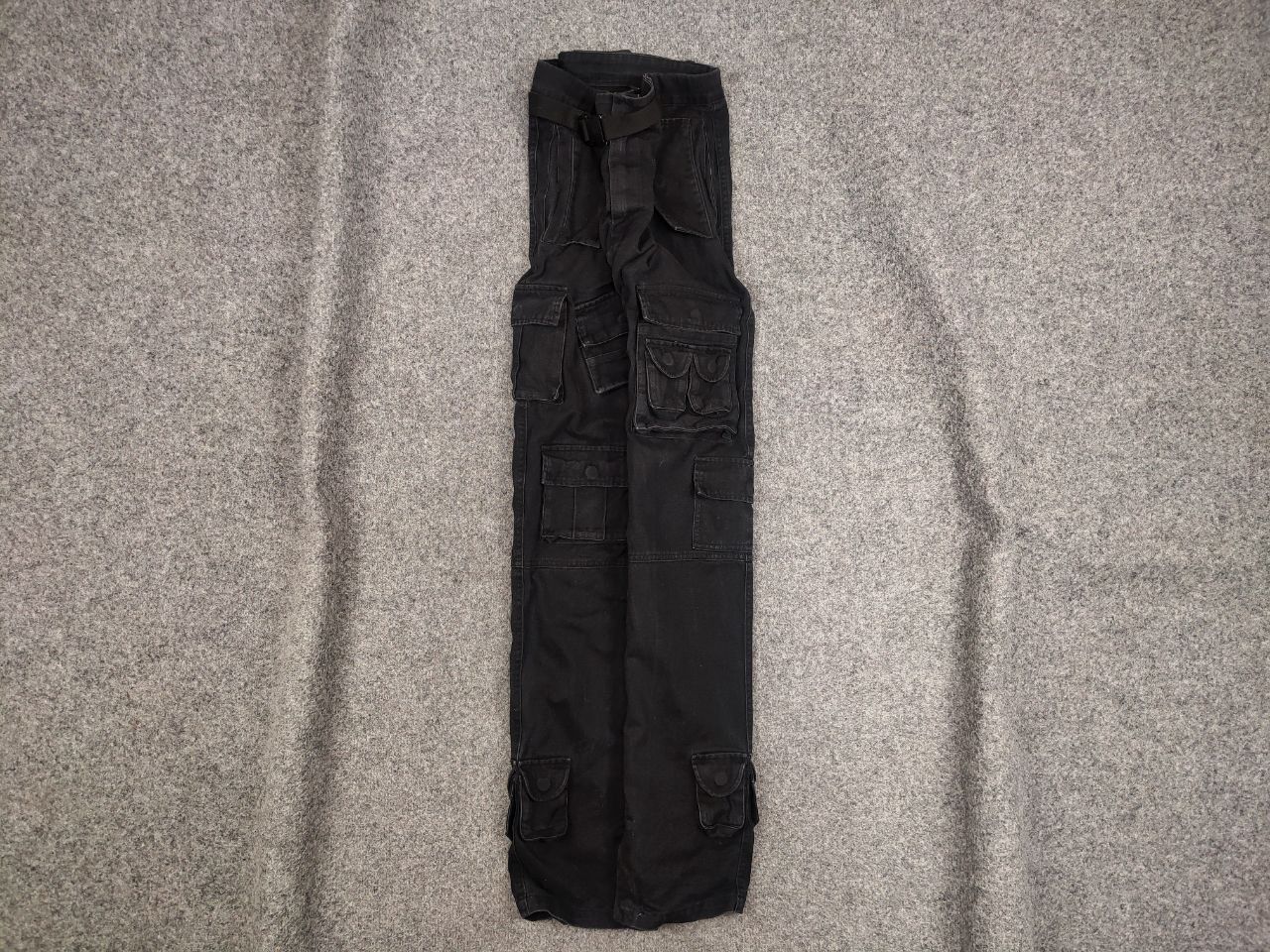 Other VTG Rick Owens Junya Watanabe Style Cargo Black Jeans Size US 34 / EU 50 - 1 Thumbnail