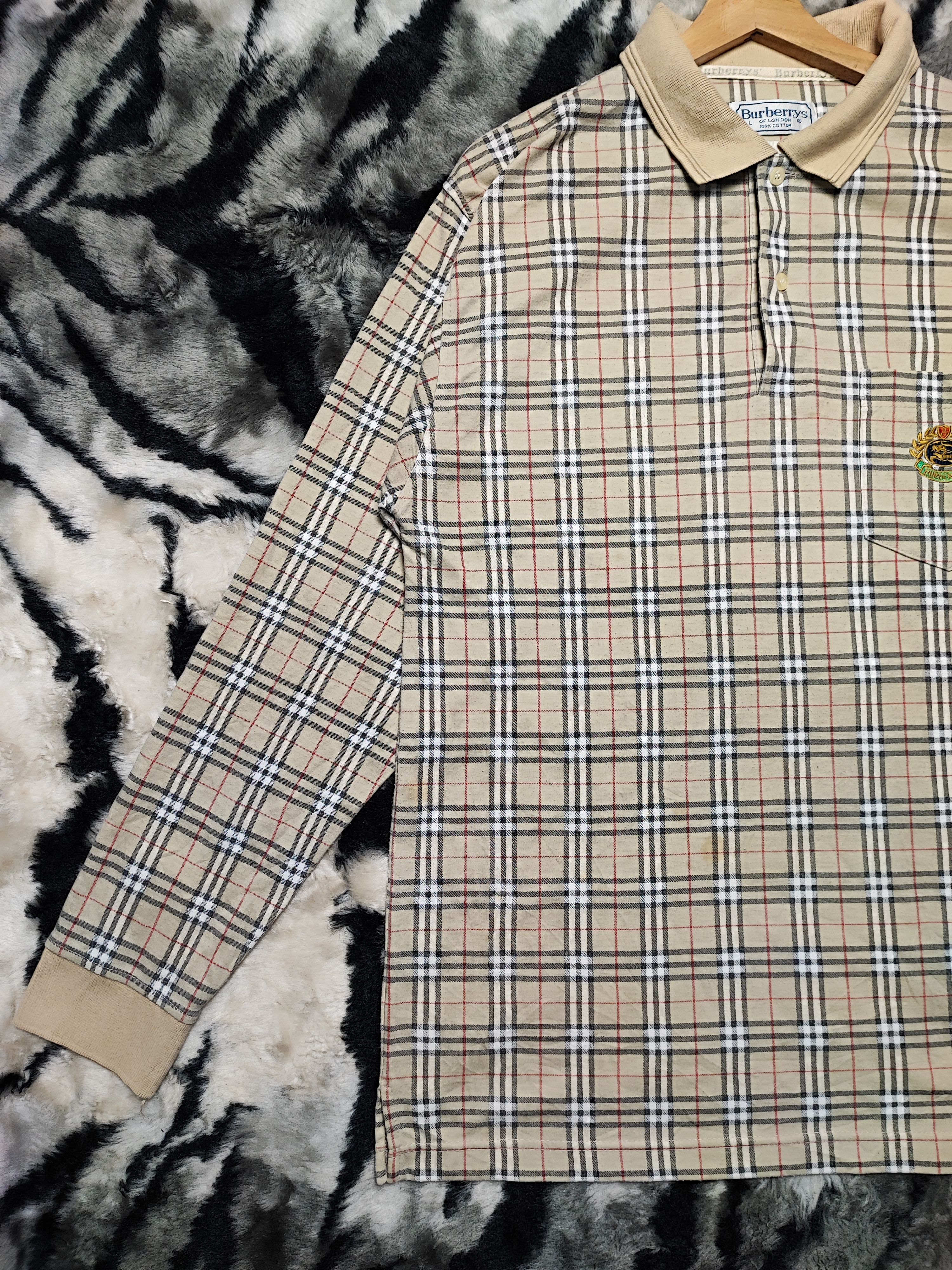 Burberry Burberry Polo Nova Check Size US M / EU 48-50 / 2 - 5 Thumbnail