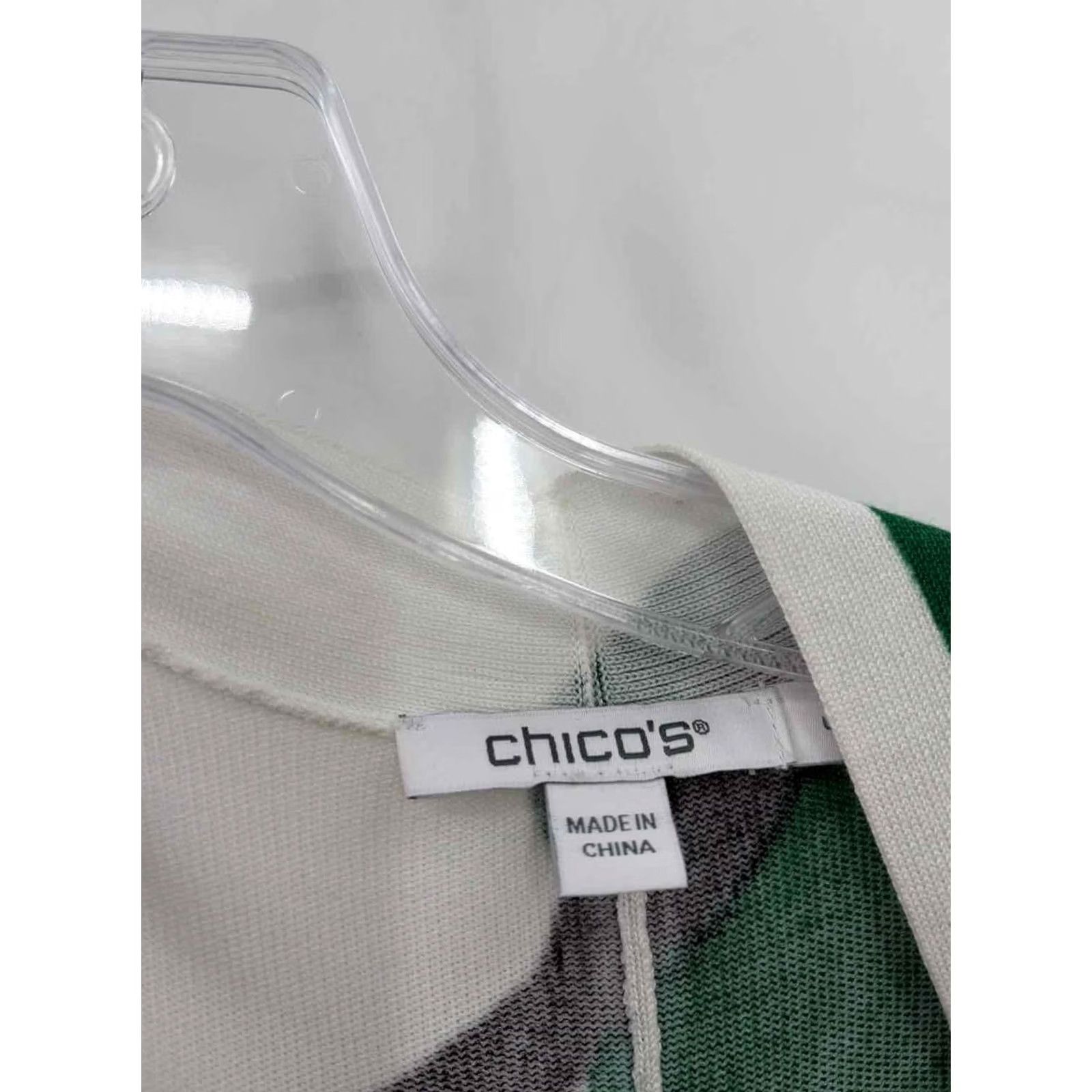Vintage Pre-Owned Chico'S White Size 0/Small Cardigan Sweater Size XS / US 0-2 / IT 36-38 - 3 Thumbnail