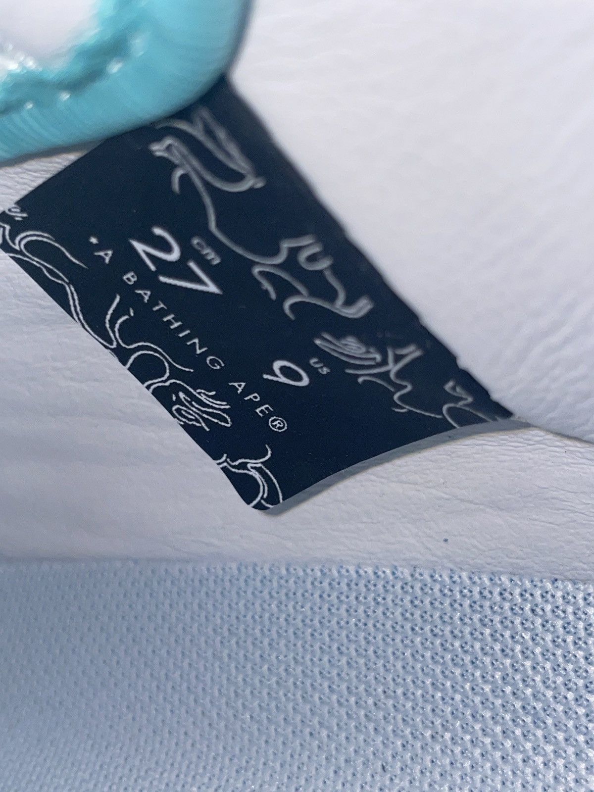 Bape Bapesta #4 M1(teal) Size US 9 / EU 42 - 6 Thumbnail