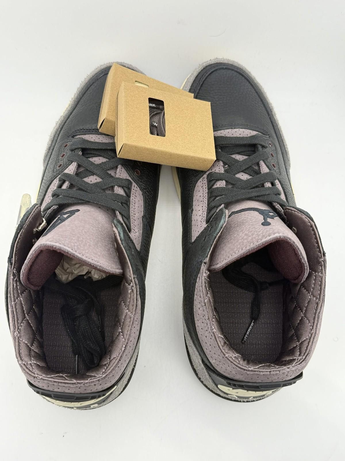 Nike Nike Air Jordan 3 Retro OG SP Black/Flat Pewter 12.5W New Size US 12 / IT 42 - 5 Thumbnail