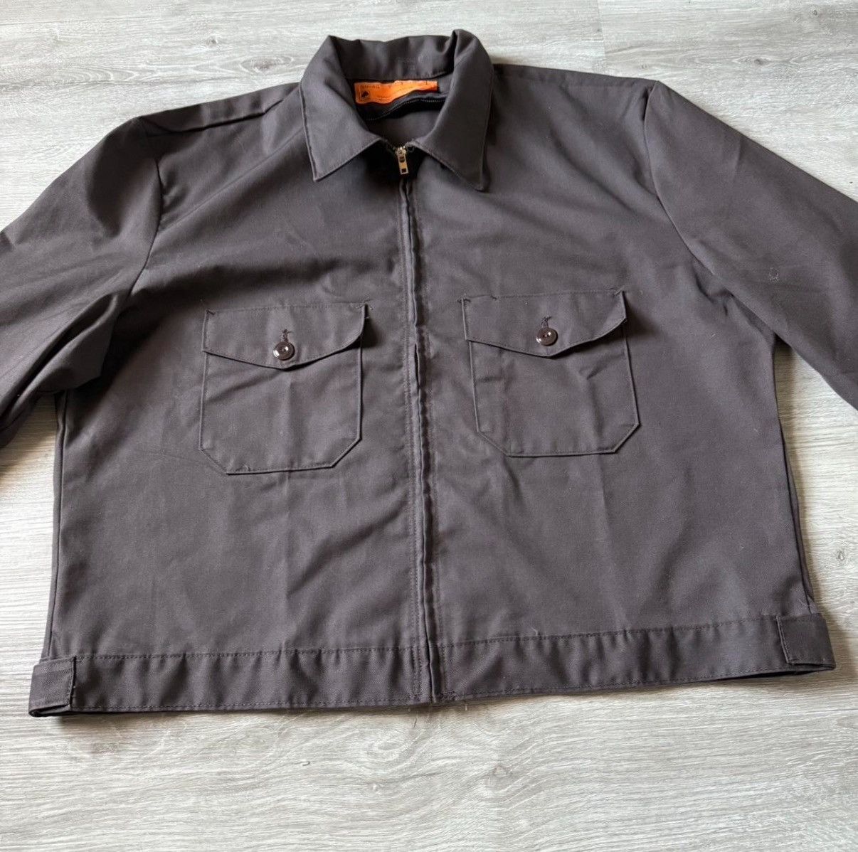 Vintage Vintage Brown 70s Work Jacket Size US L / EU 52-54 / 3 - 2 Thumbnail