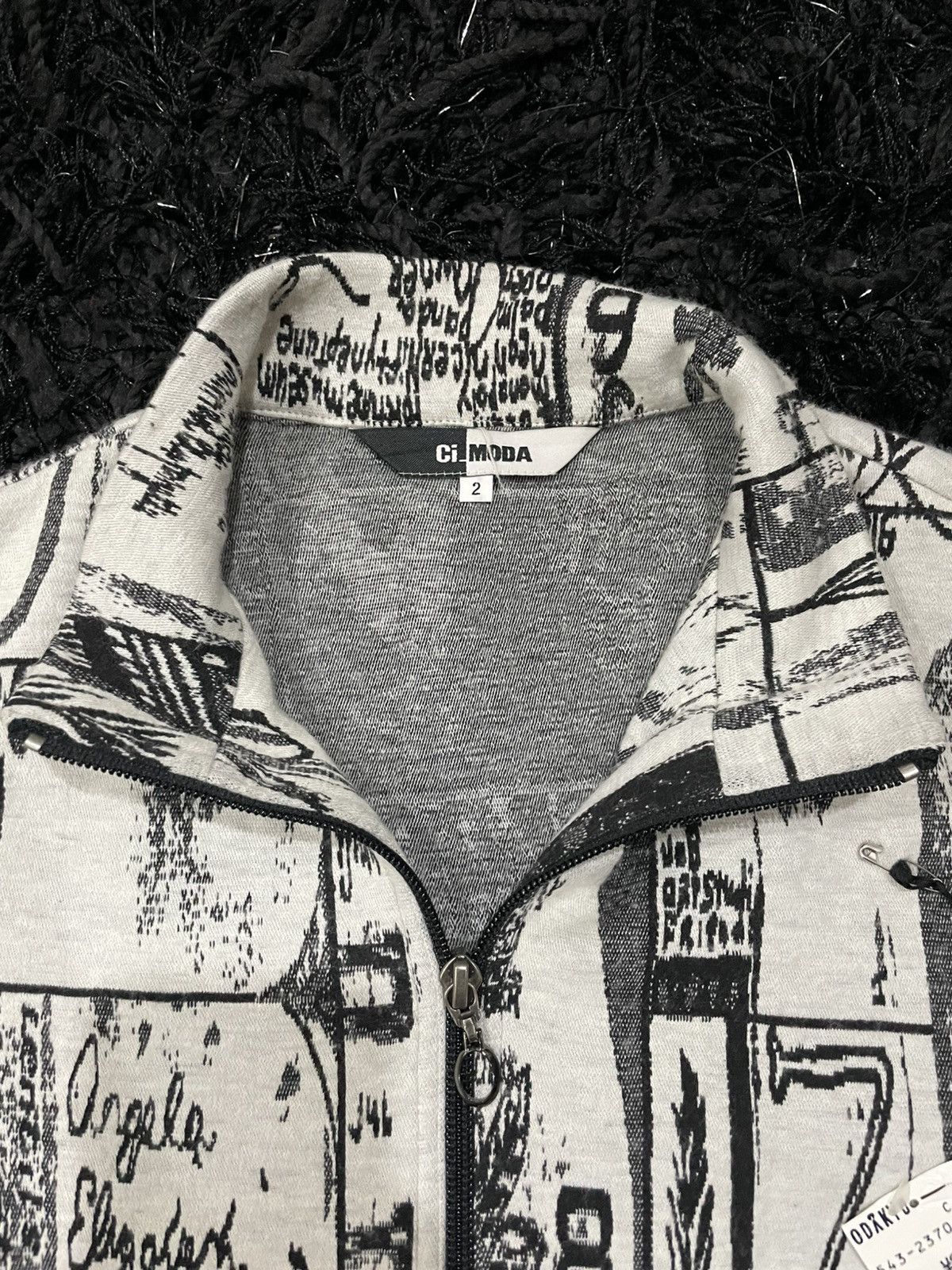 Japanese Brand CI MODA Japanese designer Pop Art Abstract Punk style sz 2 Size US S / EU 44-46 / 1 - 6 Thumbnail