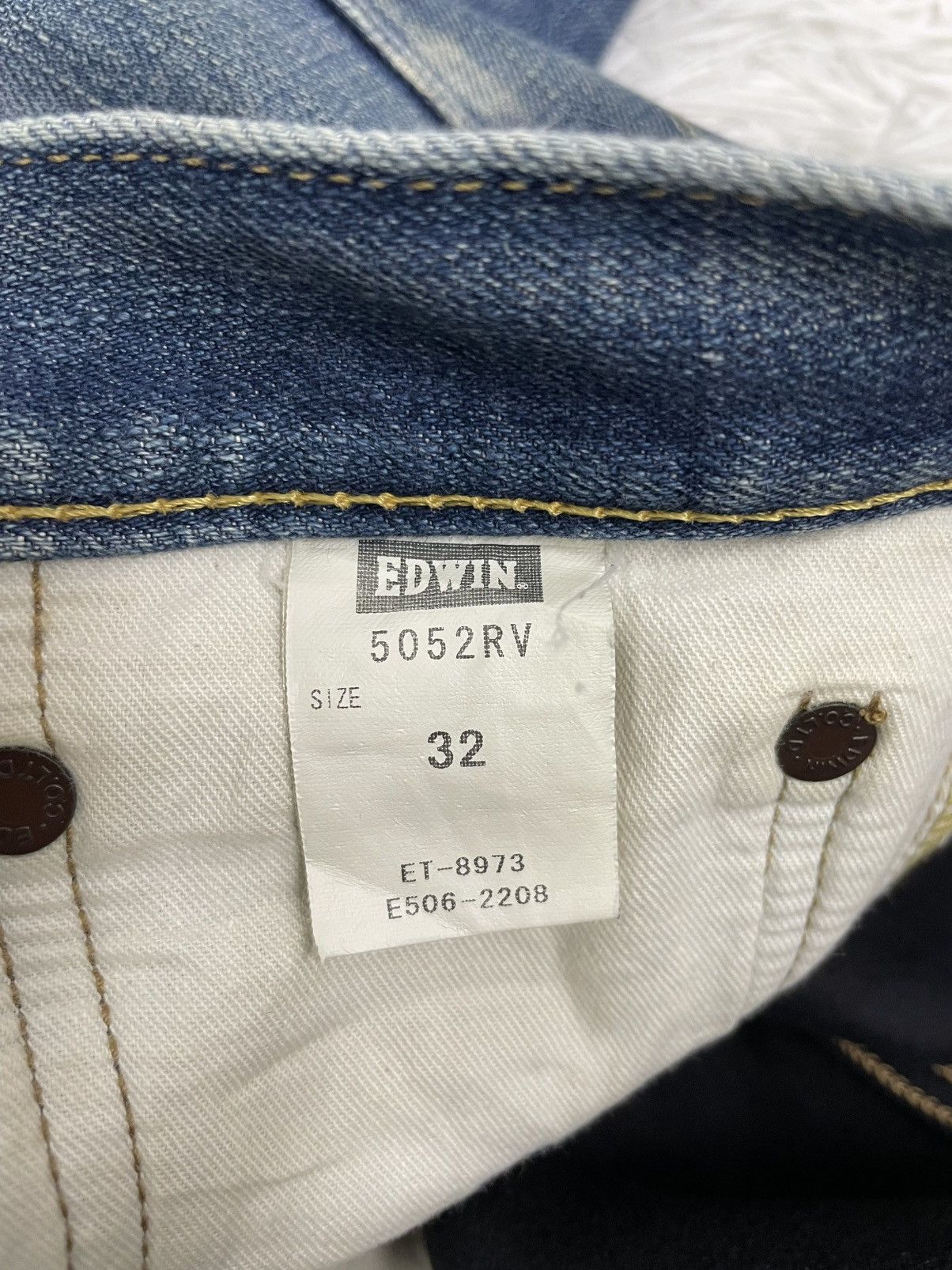 Edwin Edwin 5 Stars Wind Stopper Jeans Pant Size US 33 - 22 Thumbnail