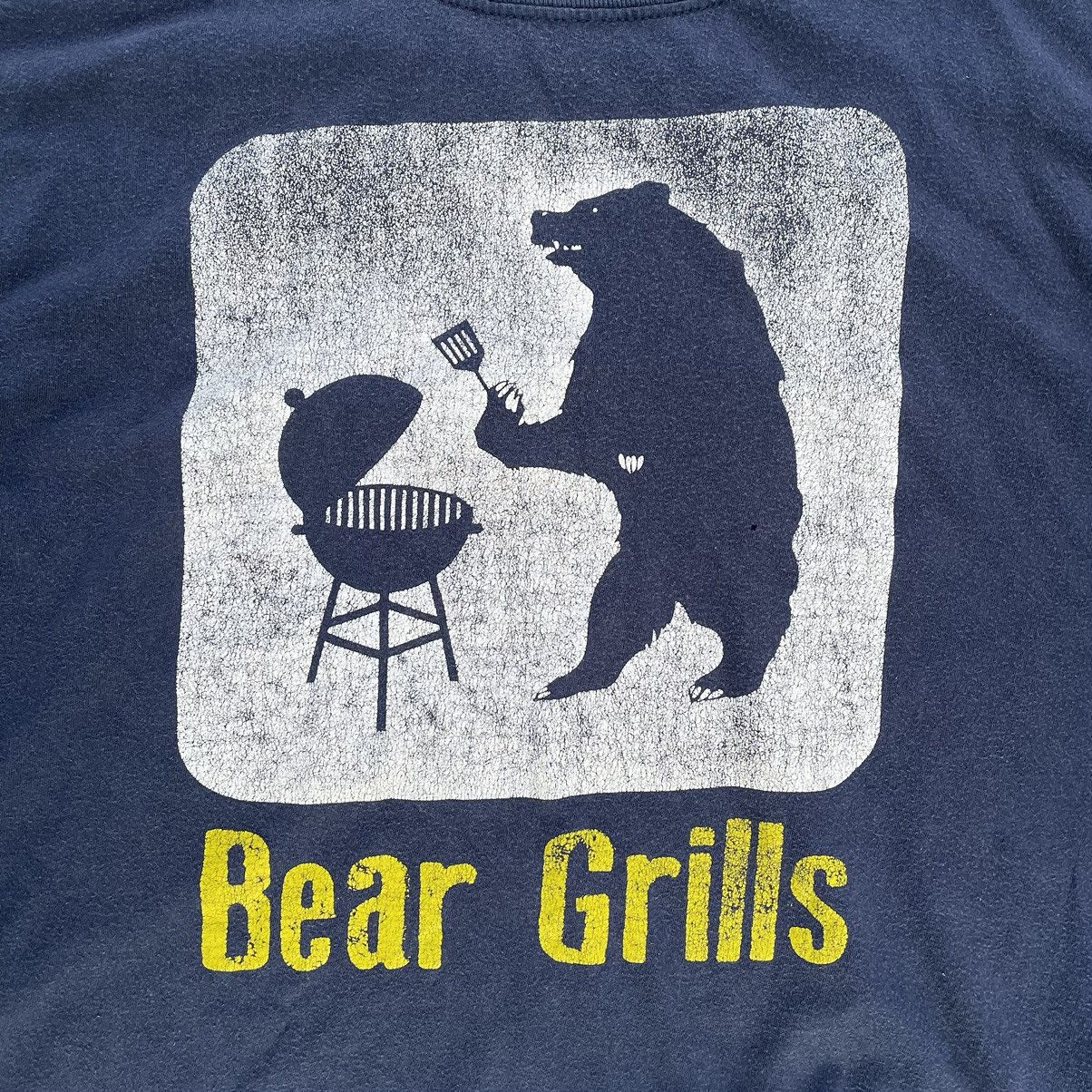 Vintage Vintage T-shirts Bear Gril Humor Joke Style USA Holliday Size US XL / EU 56 / 4 - 7 Thumbnail