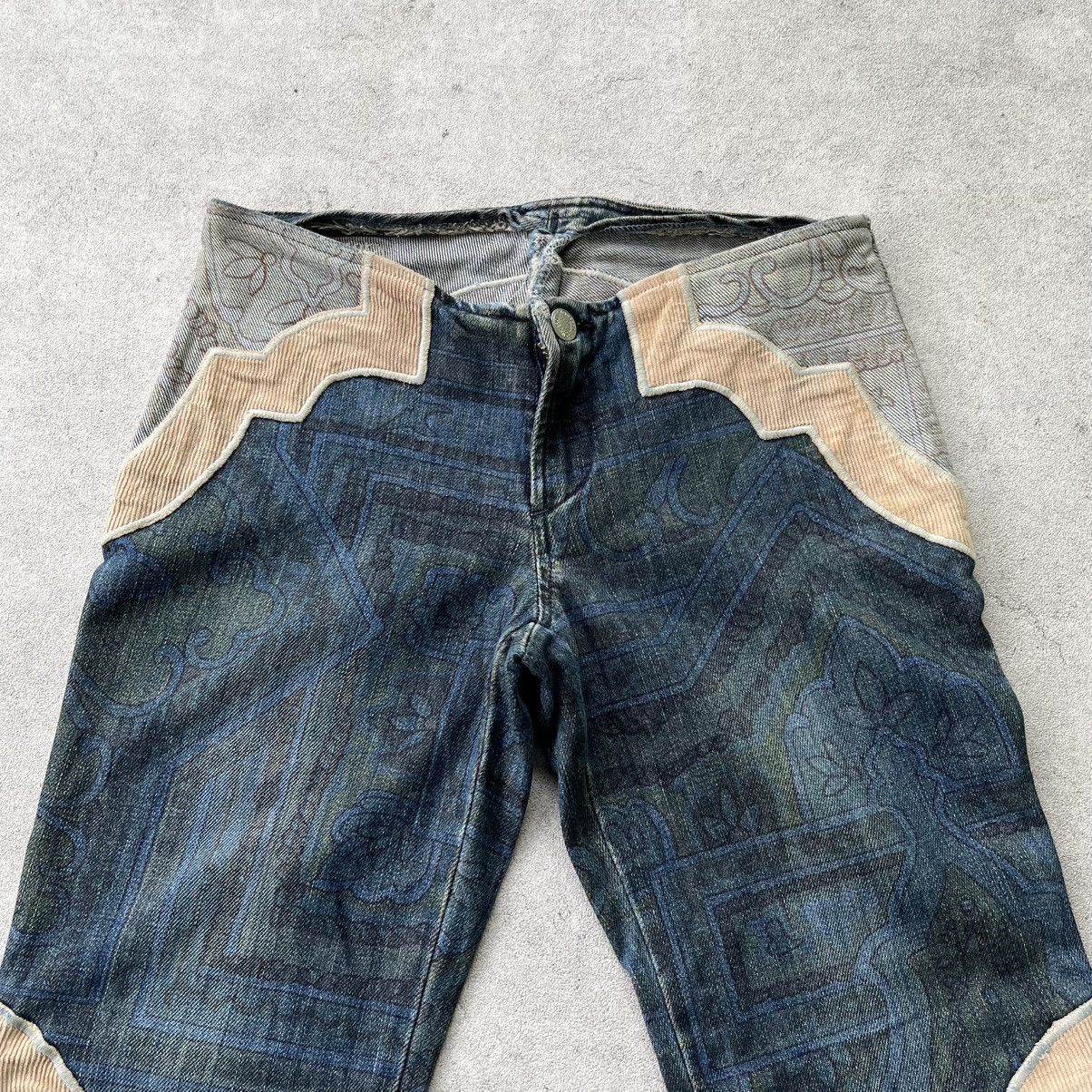 Japanese Brand Y2K Super Flare Denim Cimarron Size US 27 - 2 Thumbnail