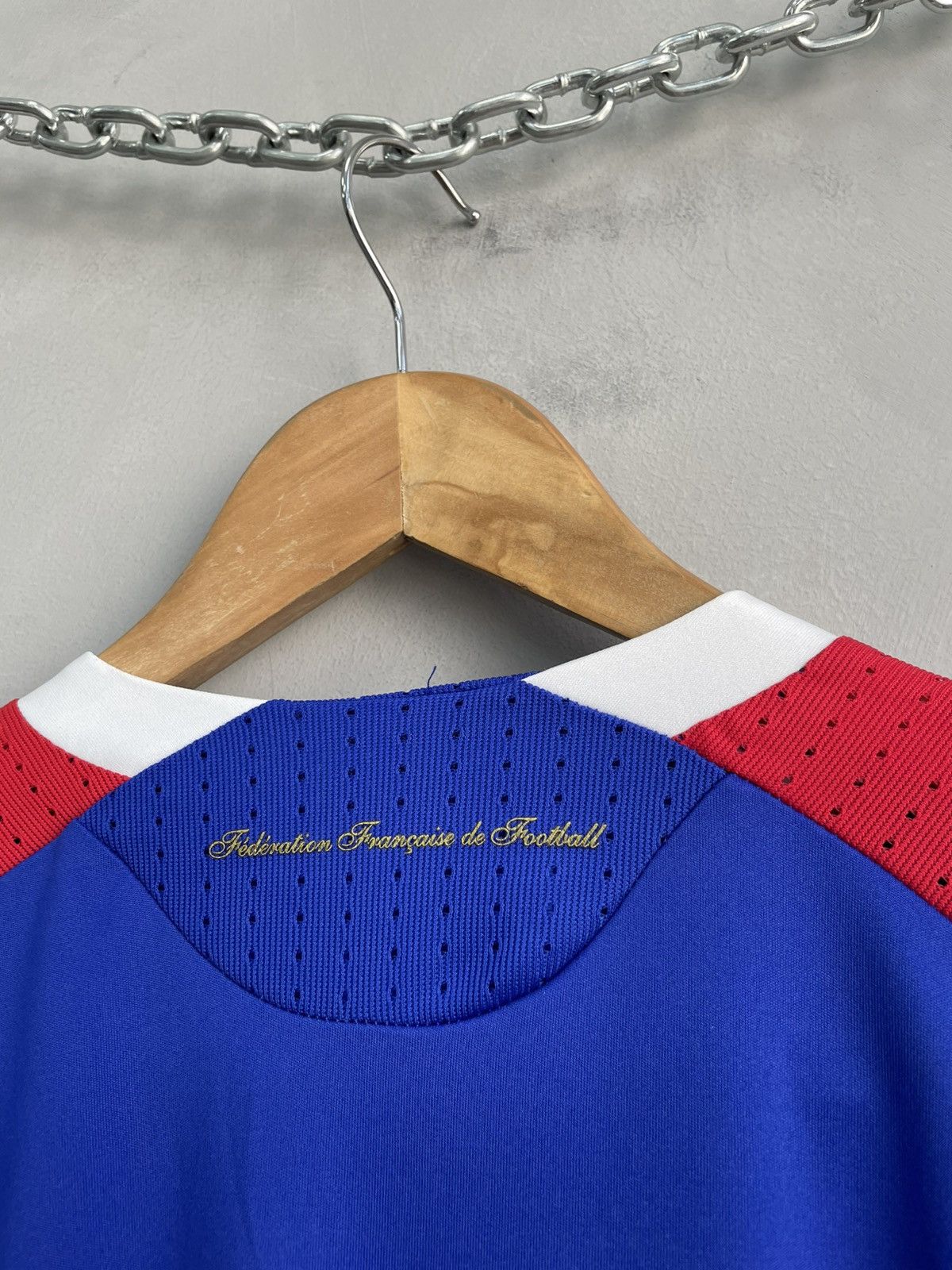 Adidas France 2007 Football Jersey Blue Soccer T-shirts Size US S / EU 44-46 / 1 - 12 Thumbnail