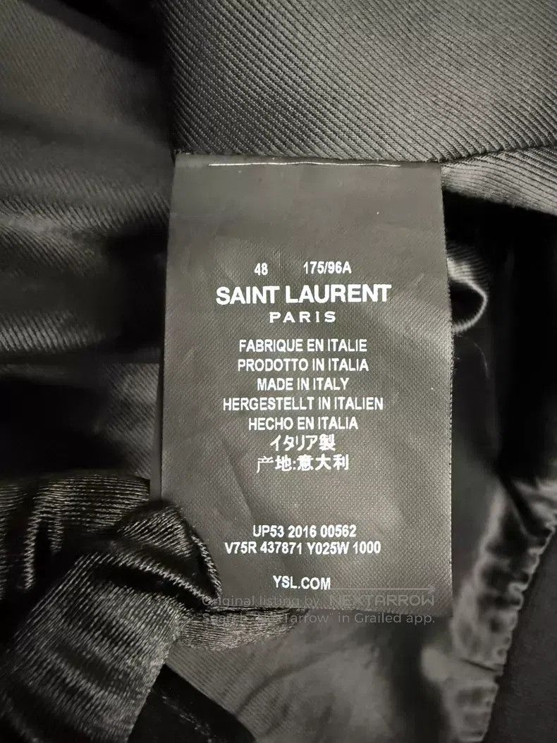 Saint Laurent Paris Saint Laurent Paris Black Velvet Jacket Size US M / EU 48-50 / 2 - 4 Thumbnail