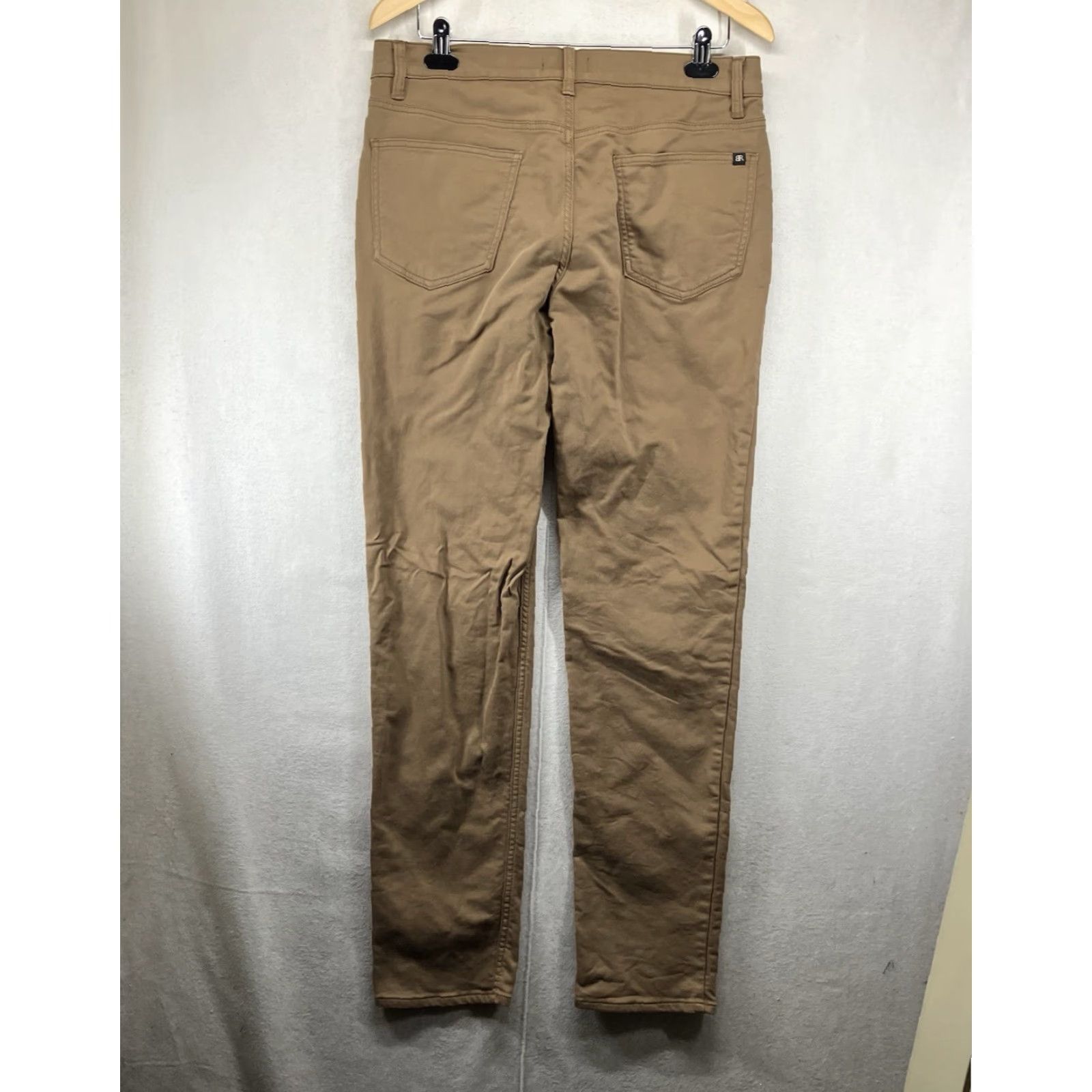 Banana Republic Banana Republic Chino Pants Mens 34x32 Brown 5-Pocket Stretch Business Casual Classic Size US 34 / EU 50 - 2 Thumbnail