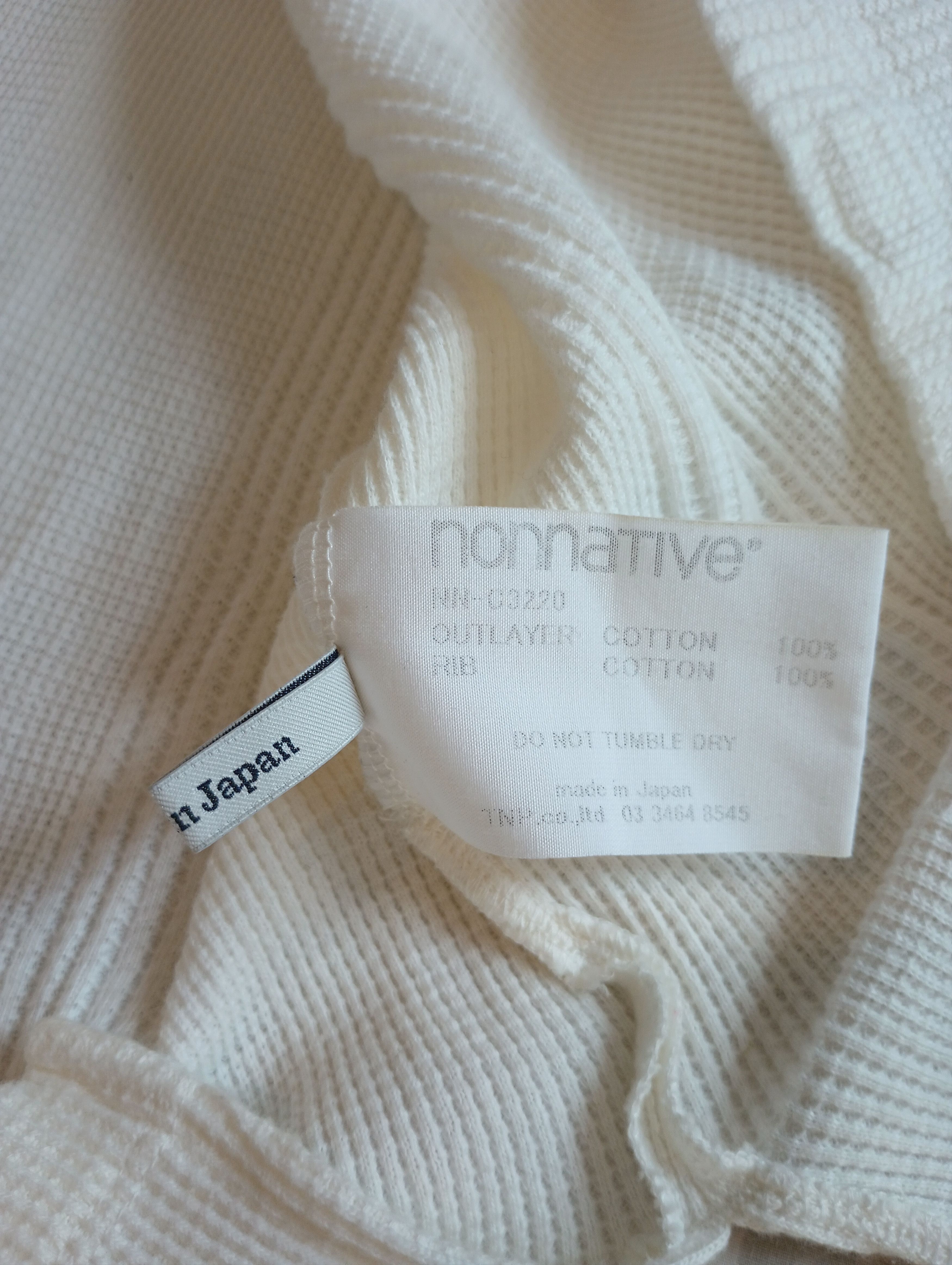 Japanese Brand Nonnative waffle tank top Size US XS / EU 42 / 0 - 7 Thumbnail