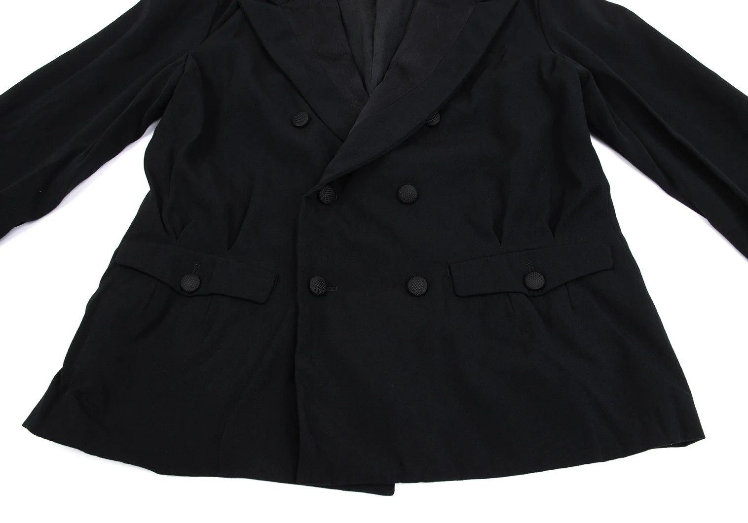 Yohji Yamamoto Yohji Yamamoto Wool Gabardine Check Jacket Size US S / EU 44-46 / 1 - 7 Thumbnail
