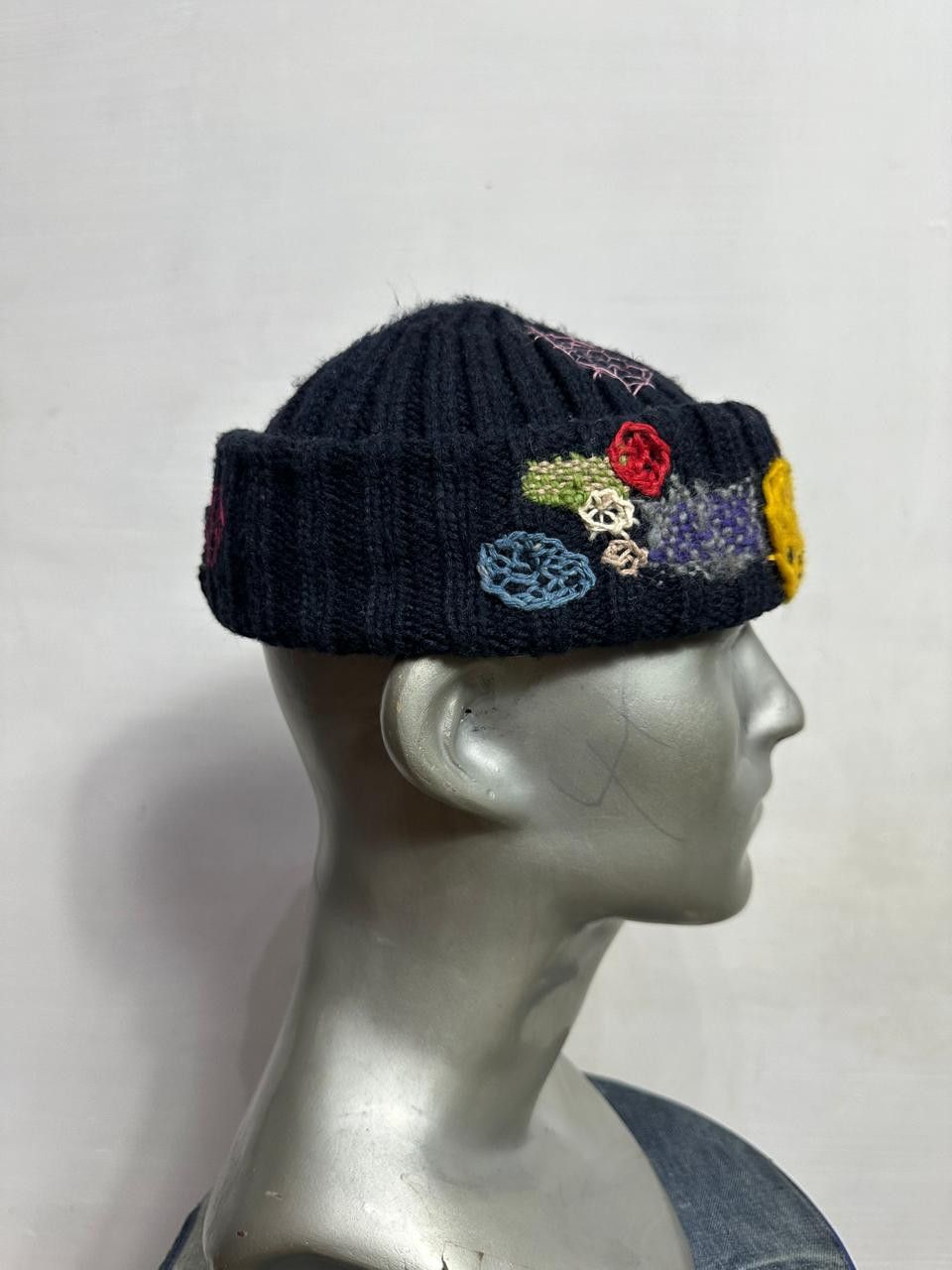 Handmade Custom Nice Design Art Beanie Hats Size ONE SIZE - 3 Thumbnail