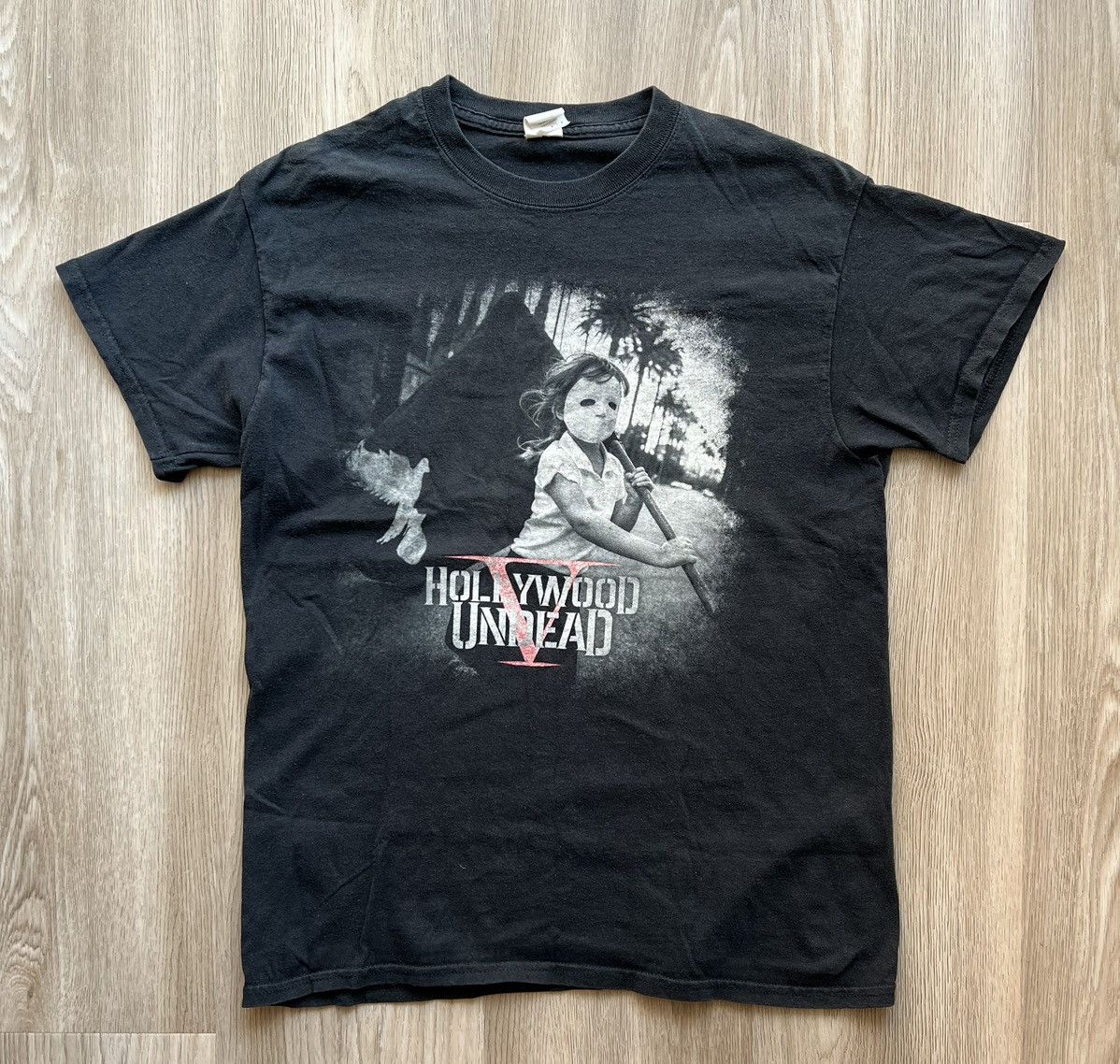 Band Tees × Vintage Vintage 2001-03 Hollywood Undead Tour T-Shirt tee Size US M / EU 48-50 / 2 - 1 Thumbnail