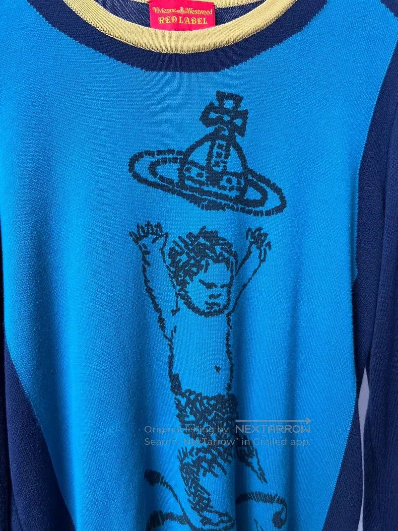 Vivienne Westwood Vivienne Westwood Figure knit shirt Size US M / EU 48-50 / 2 - 3 Thumbnail
