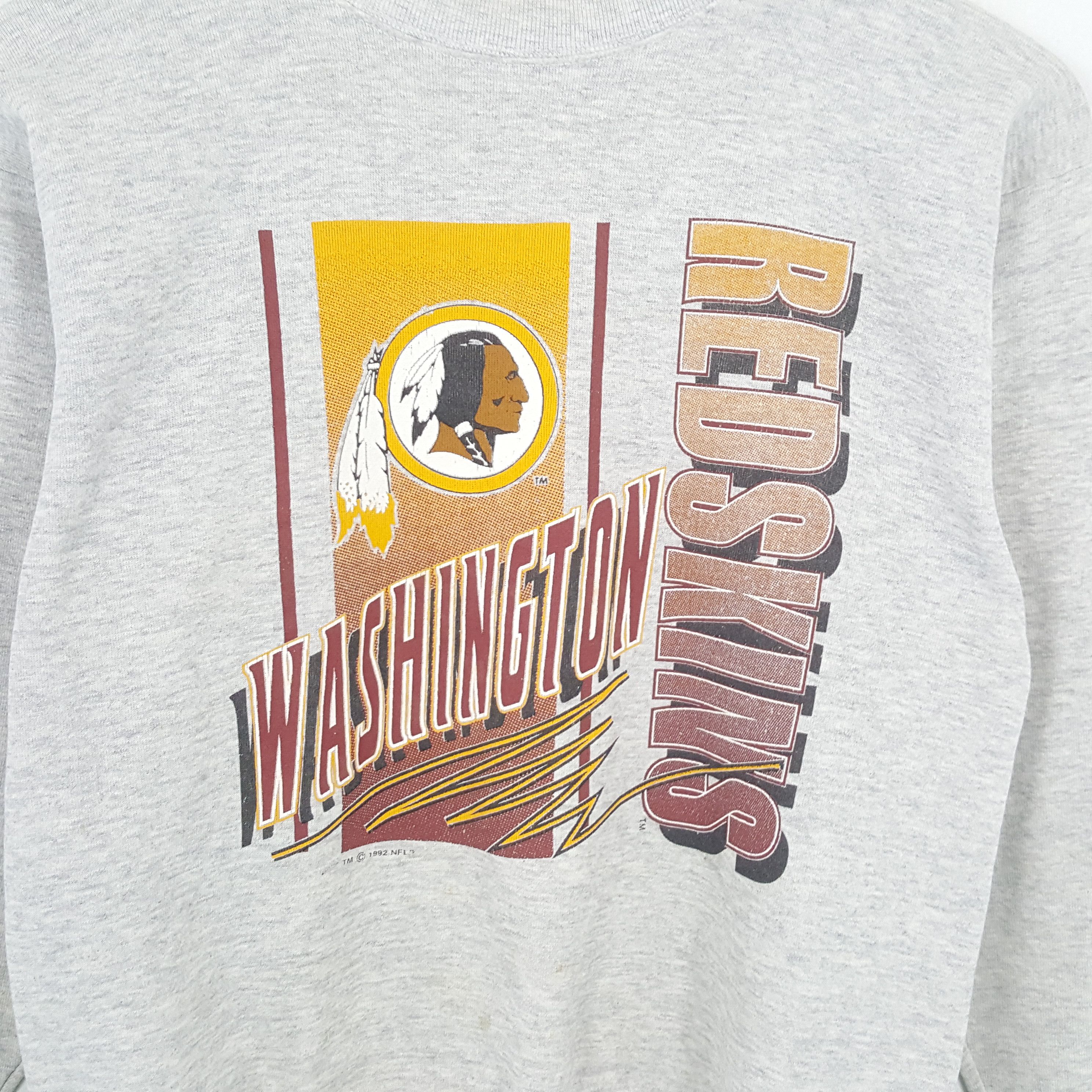 NFL × Vintage REDSKINS WASHINGTON NFL Football Team Sweatshirt Size US M / EU 48-50 / 2 - 2 Thumbnail