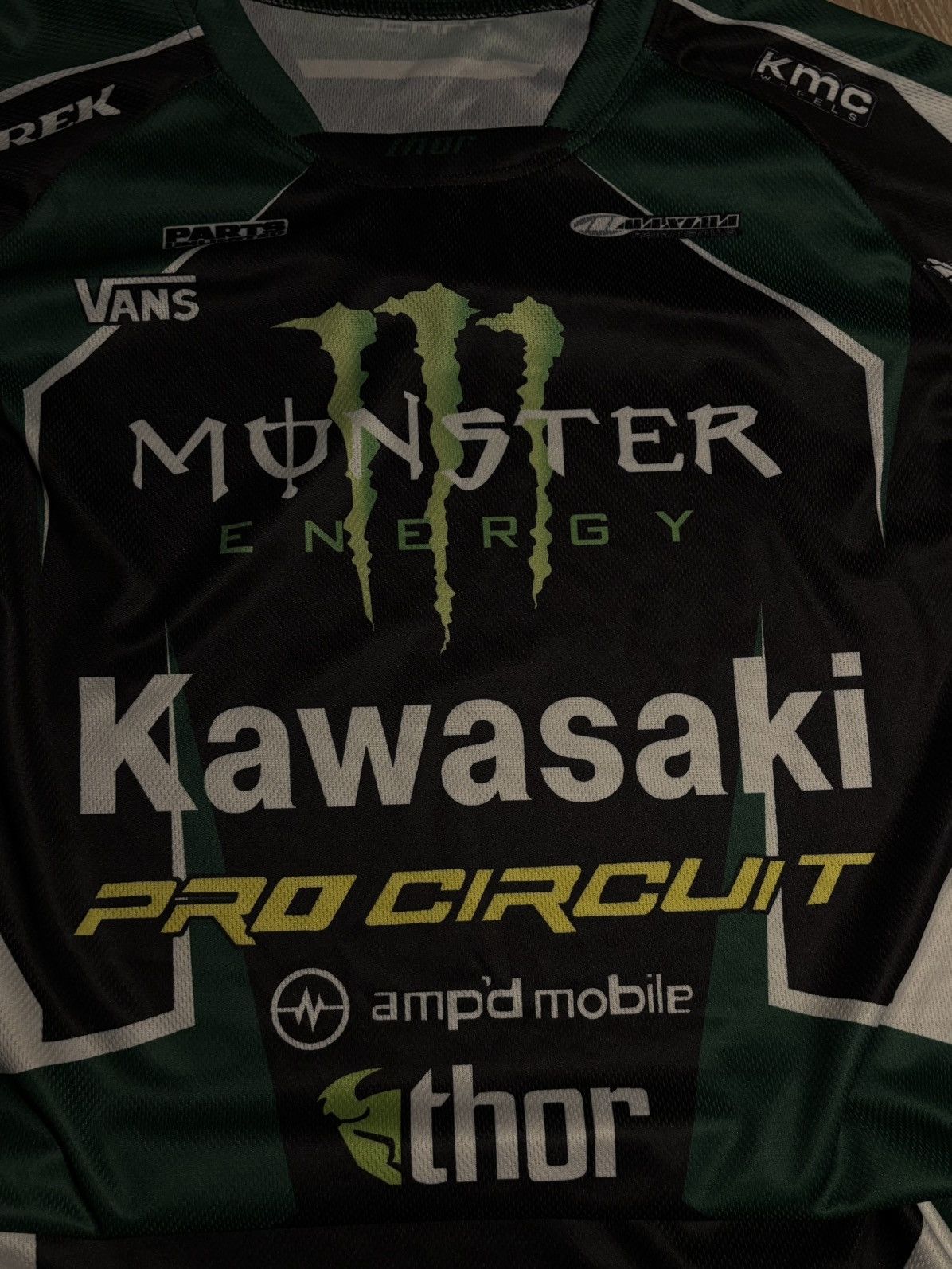 A$AP Rocky Grail Kawasaki Monster Energy Asap Rocky Jersey longslive Size US L / EU 52-54 / 3 - 5 Thumbnail