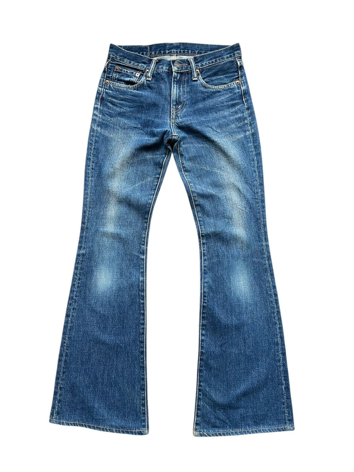 Kapital Early 00's Kapital flared raw denim jeans Size US 28 / EU 44 - 1 Thumbnail