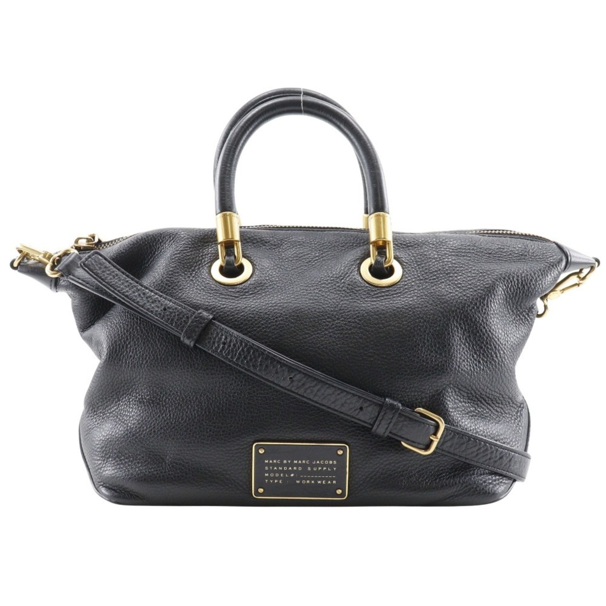 Marc by Marc Jacobs Marc by Marc Jacobs MARC BY JACOBS Shoulder Handbag M0007537 Leather Black 2way A5 Women's Size ONE SIZE - 1 Thumbnail